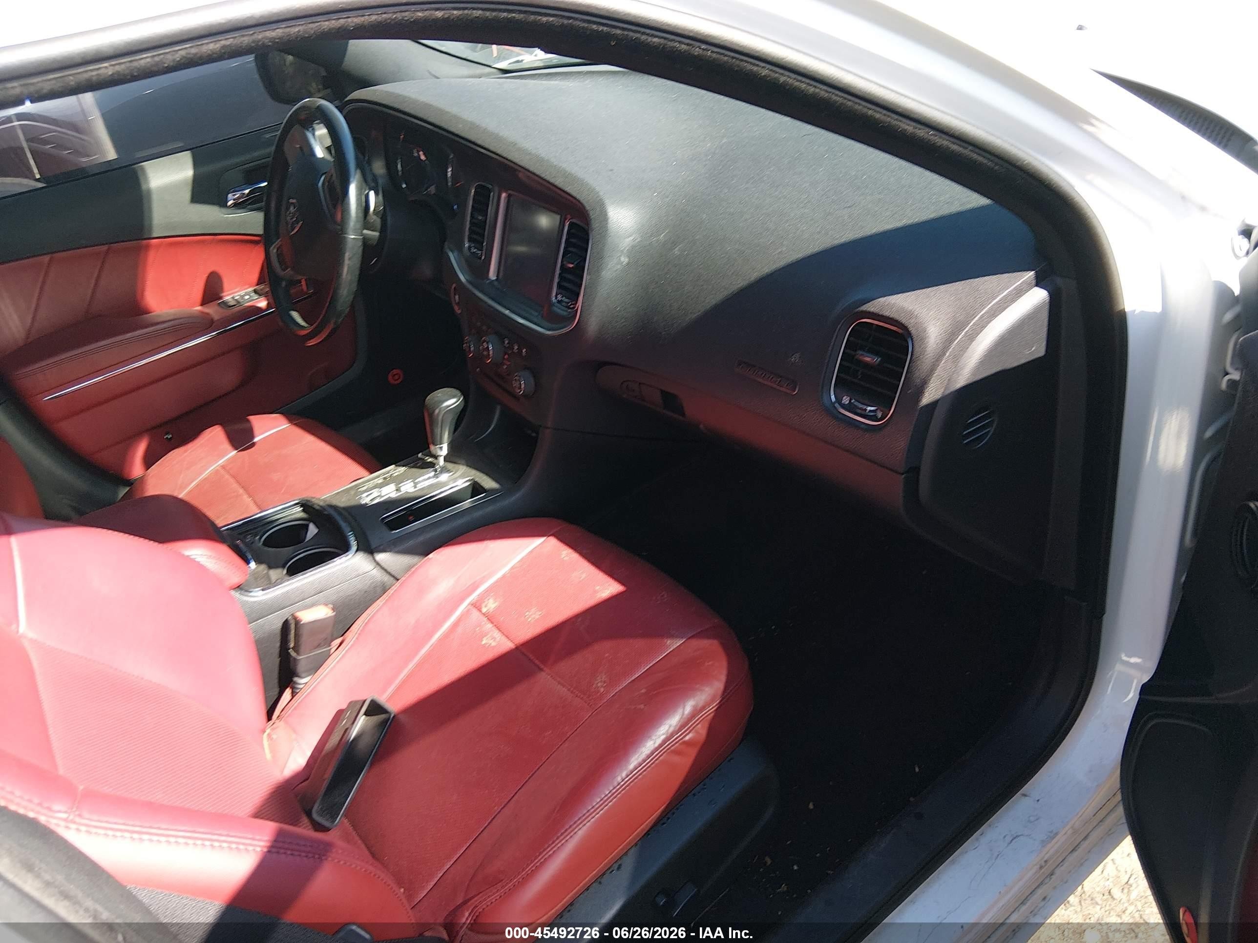 2014 Dodge Charger R/t White vin: 2C3CDXDT2EH144204