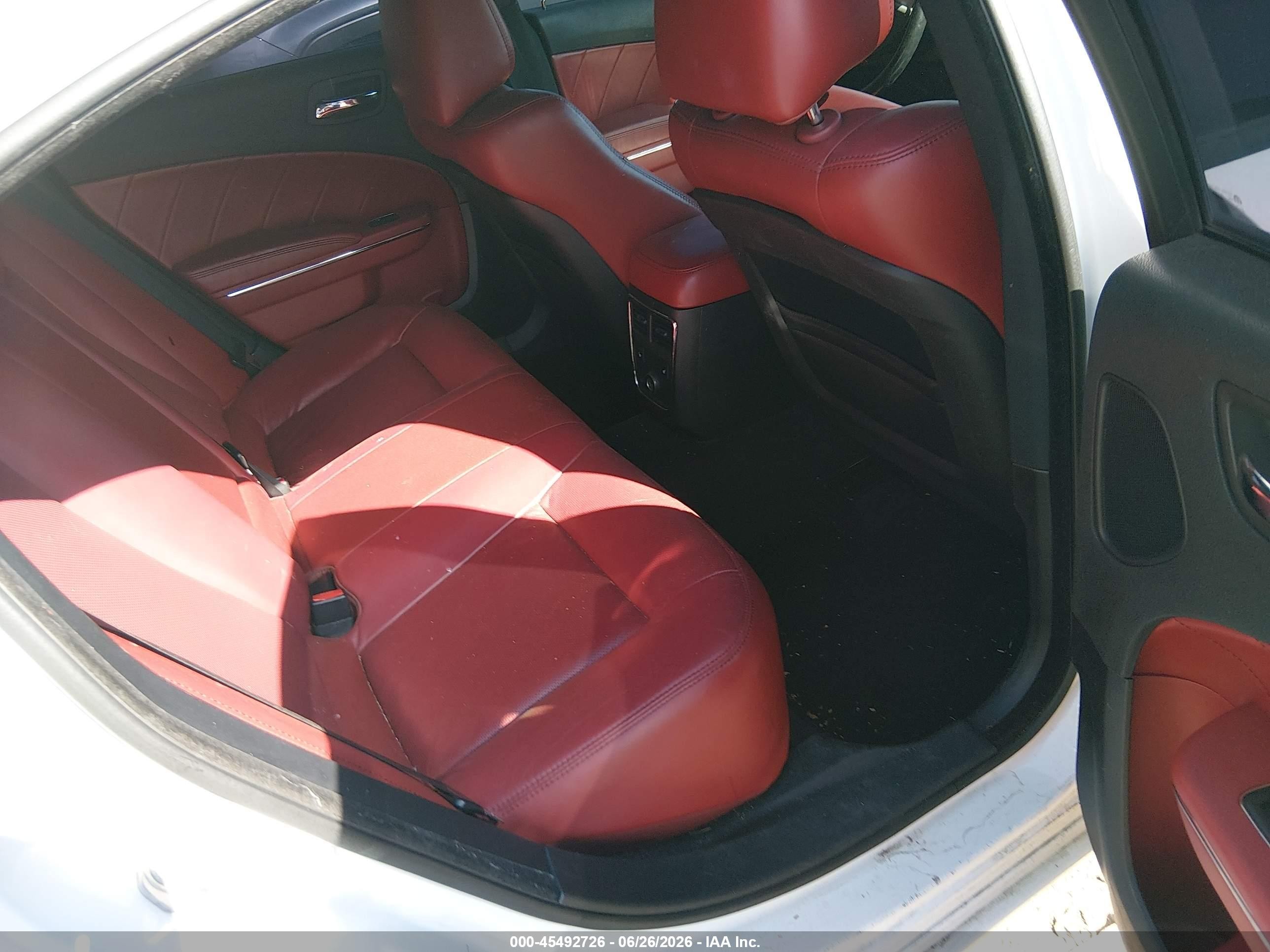 2014 Dodge Charger R/t White vin: 2C3CDXDT2EH144204