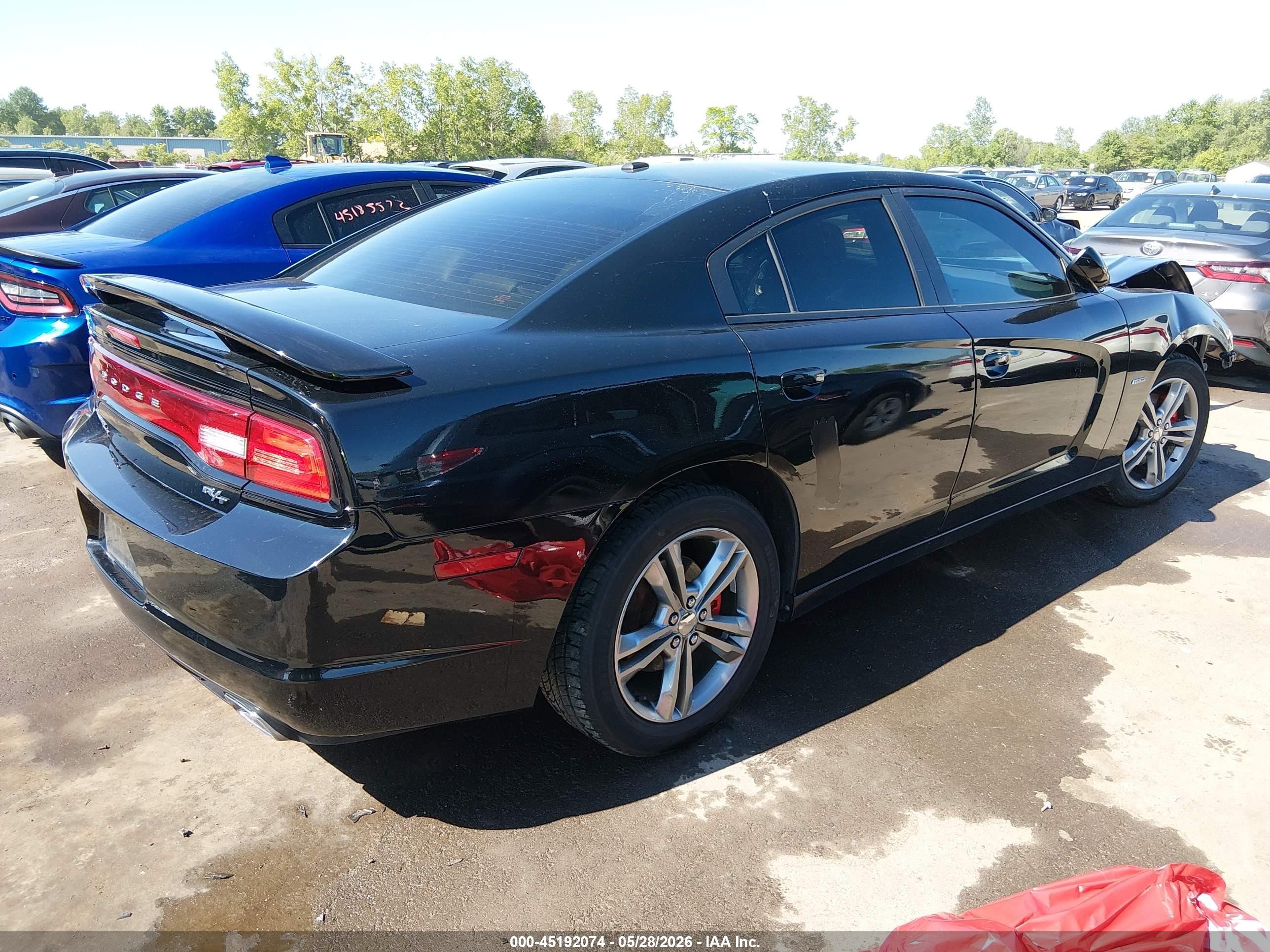 2014 Dodge Charger R/t Plus Black vin: 2C3CDXDT2EH278033