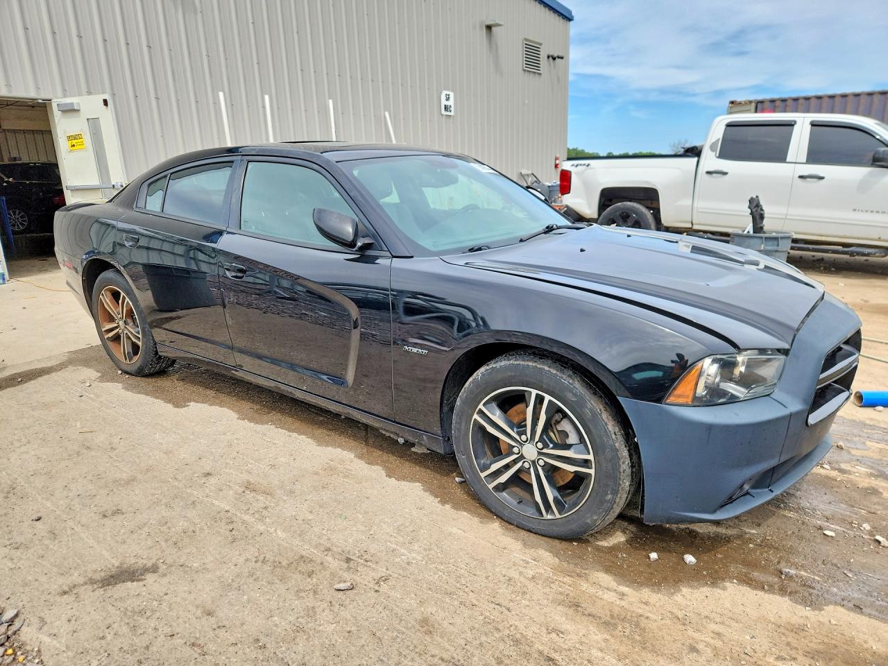 2014 Dodge Charger R Black vin: 2C3CDXDT2EH341356