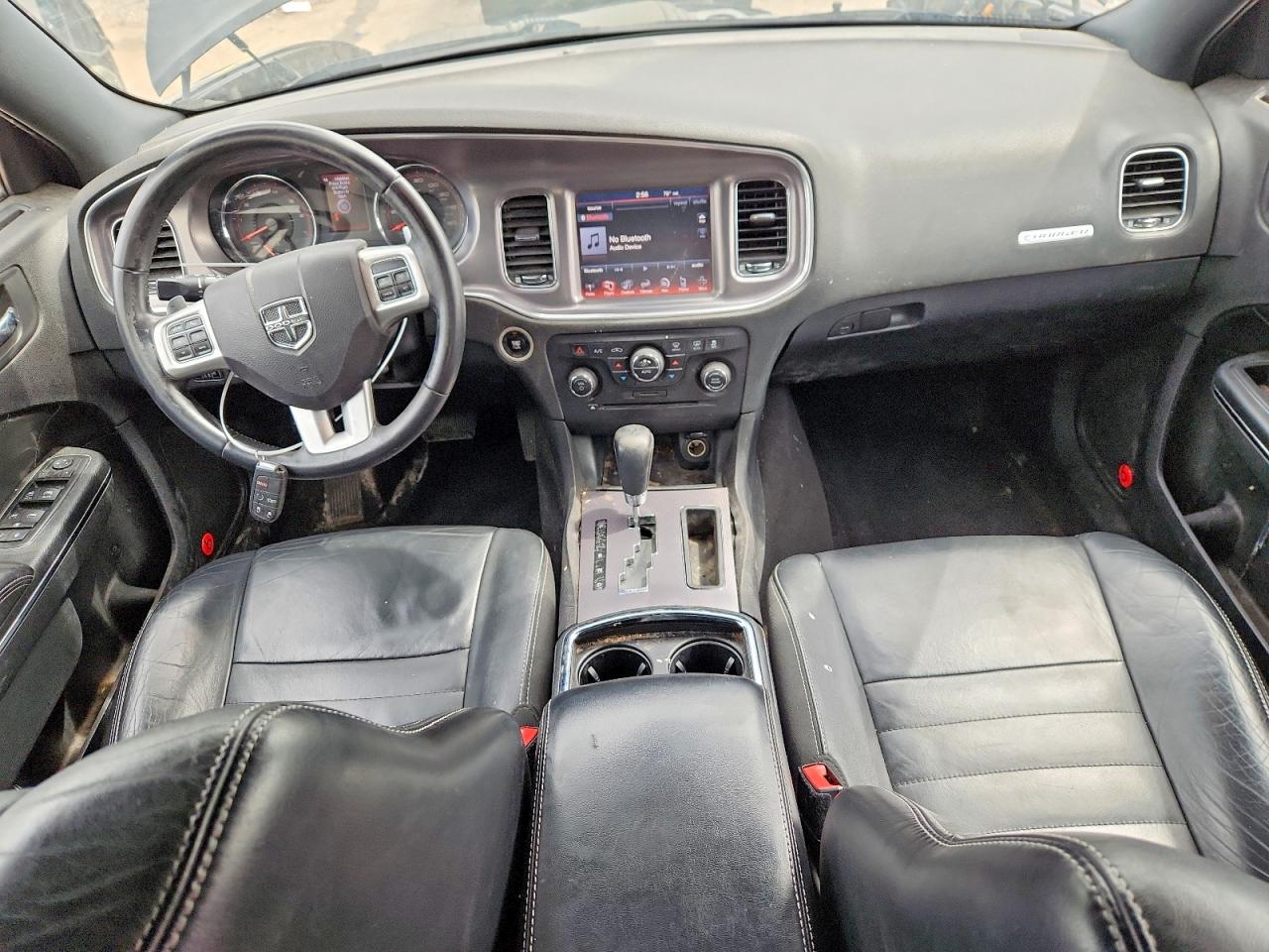 2014 Dodge Charger R Black vin: 2C3CDXDT2EH341356