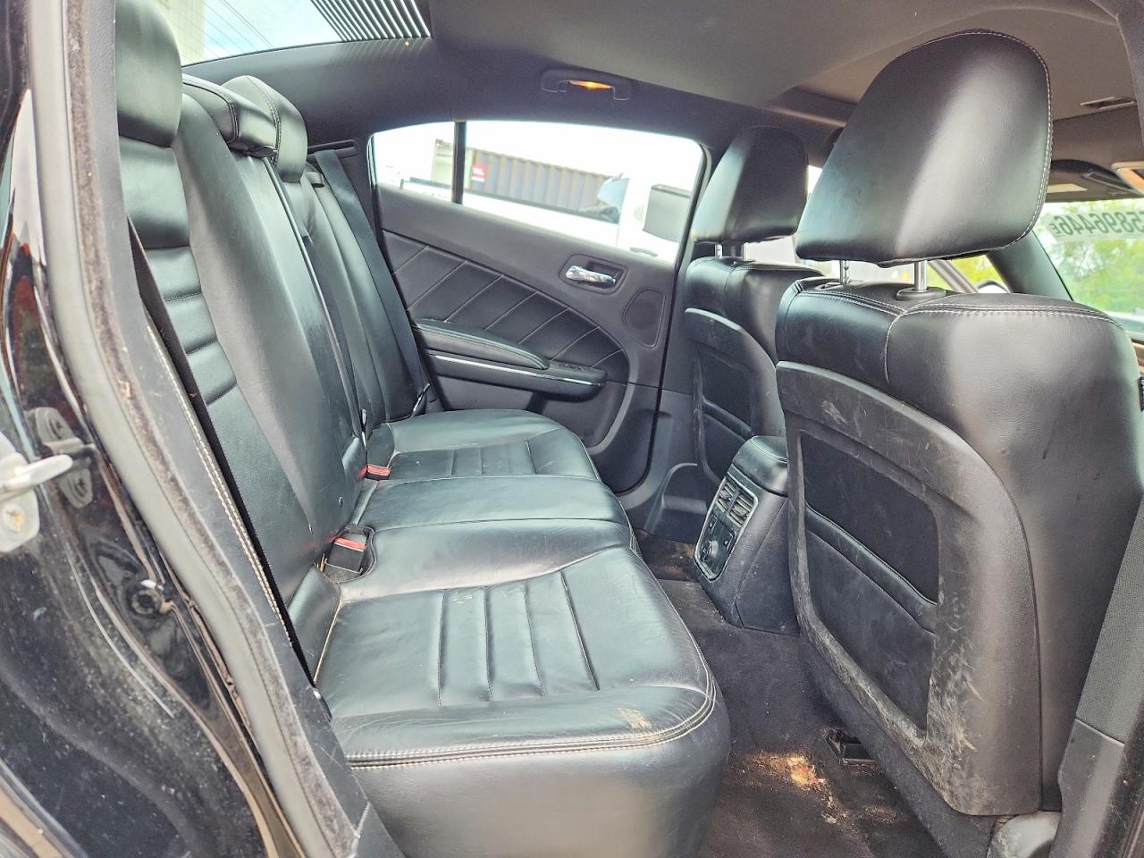 2014 Dodge Charger R Black vin: 2C3CDXDT2EH341356