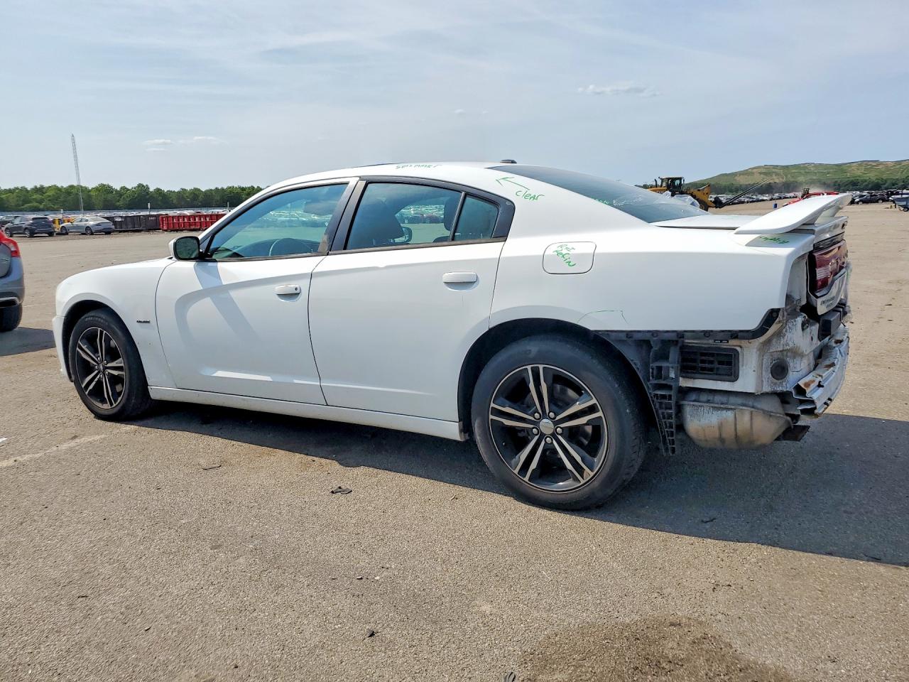 2014 Dodge Charger R/t Белый vin: 2C3CDXDT2EH341583