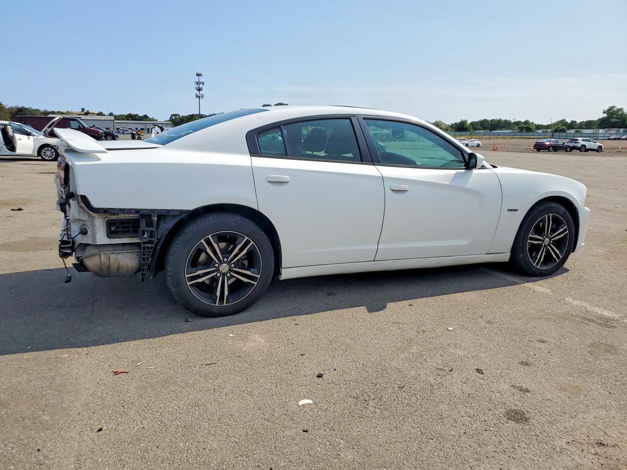 2014 Dodge Charger R/t Белый vin: 2C3CDXDT2EH341583