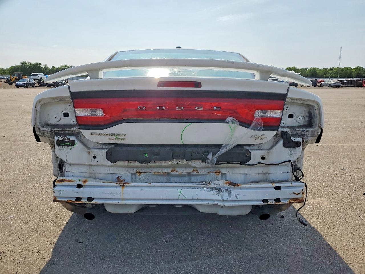 2014 Dodge Charger R/t Белый vin: 2C3CDXDT2EH341583