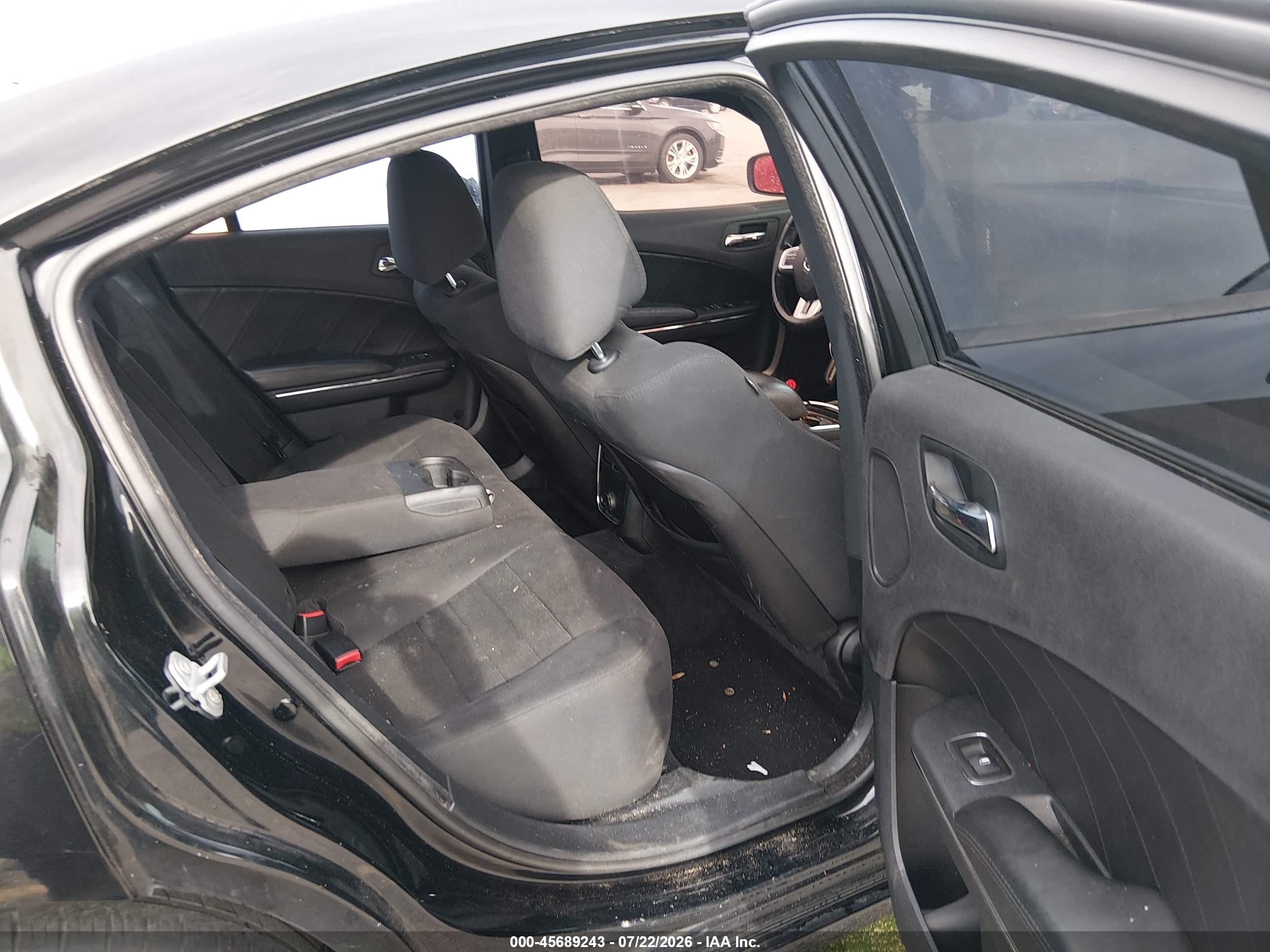 2014 Dodge Charger R/t Black vin: 2C3CDXDT2EH354320
