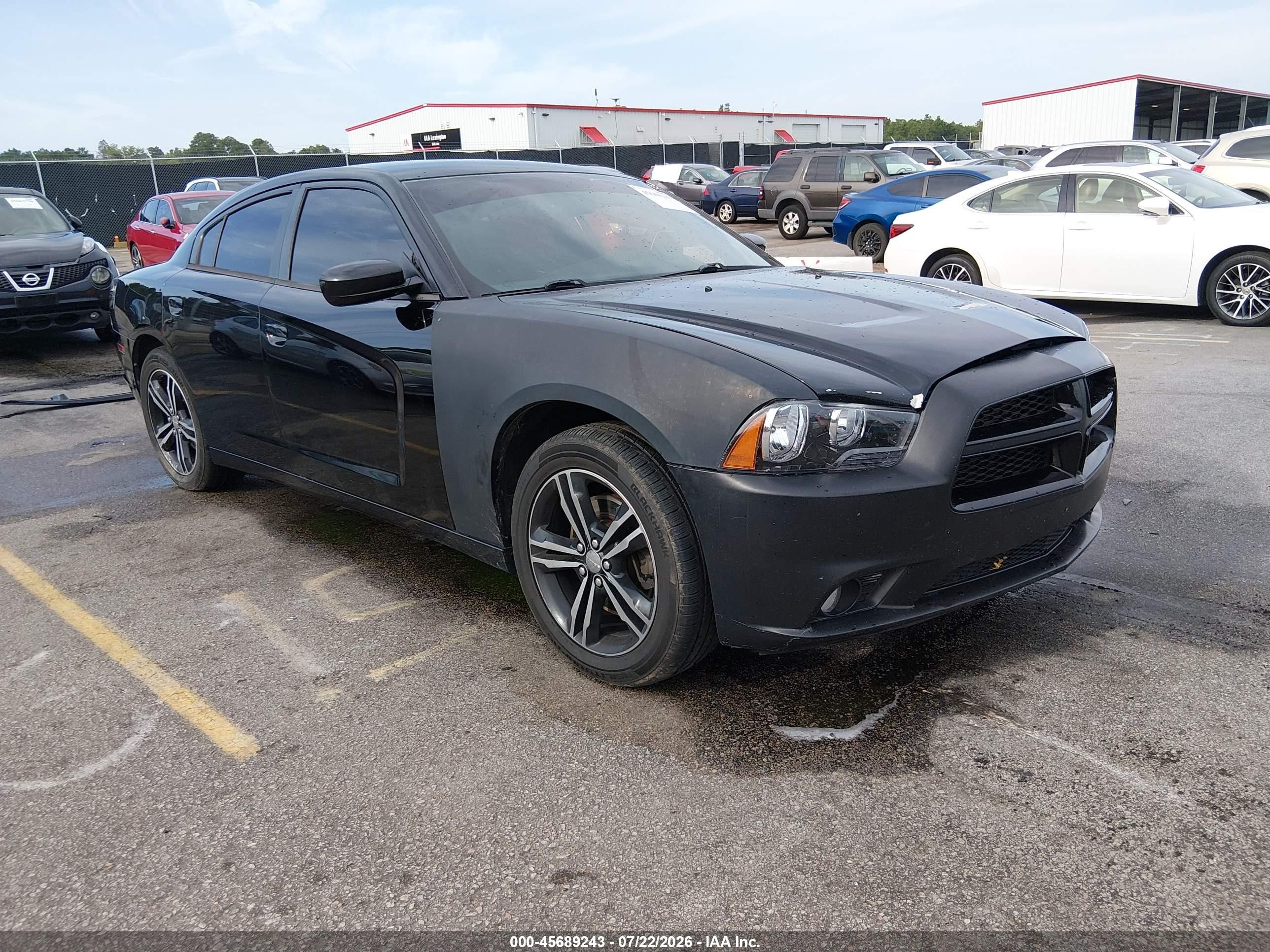 2014 Dodge Charger R/t Black vin: 2C3CDXDT2EH354320