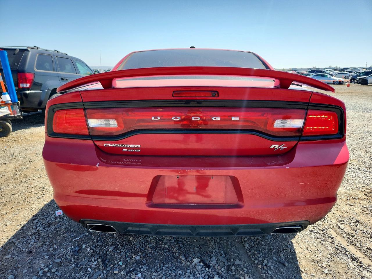 2013 Dodge Charger R Red vin: 2C3CDXDT3DH630079