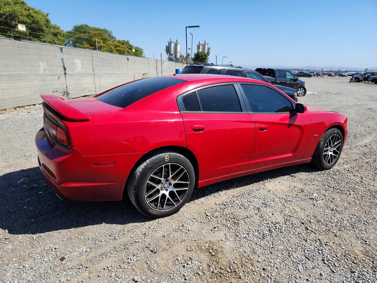 2013 Dodge Charger R Red vin: 2C3CDXDT3DH630079