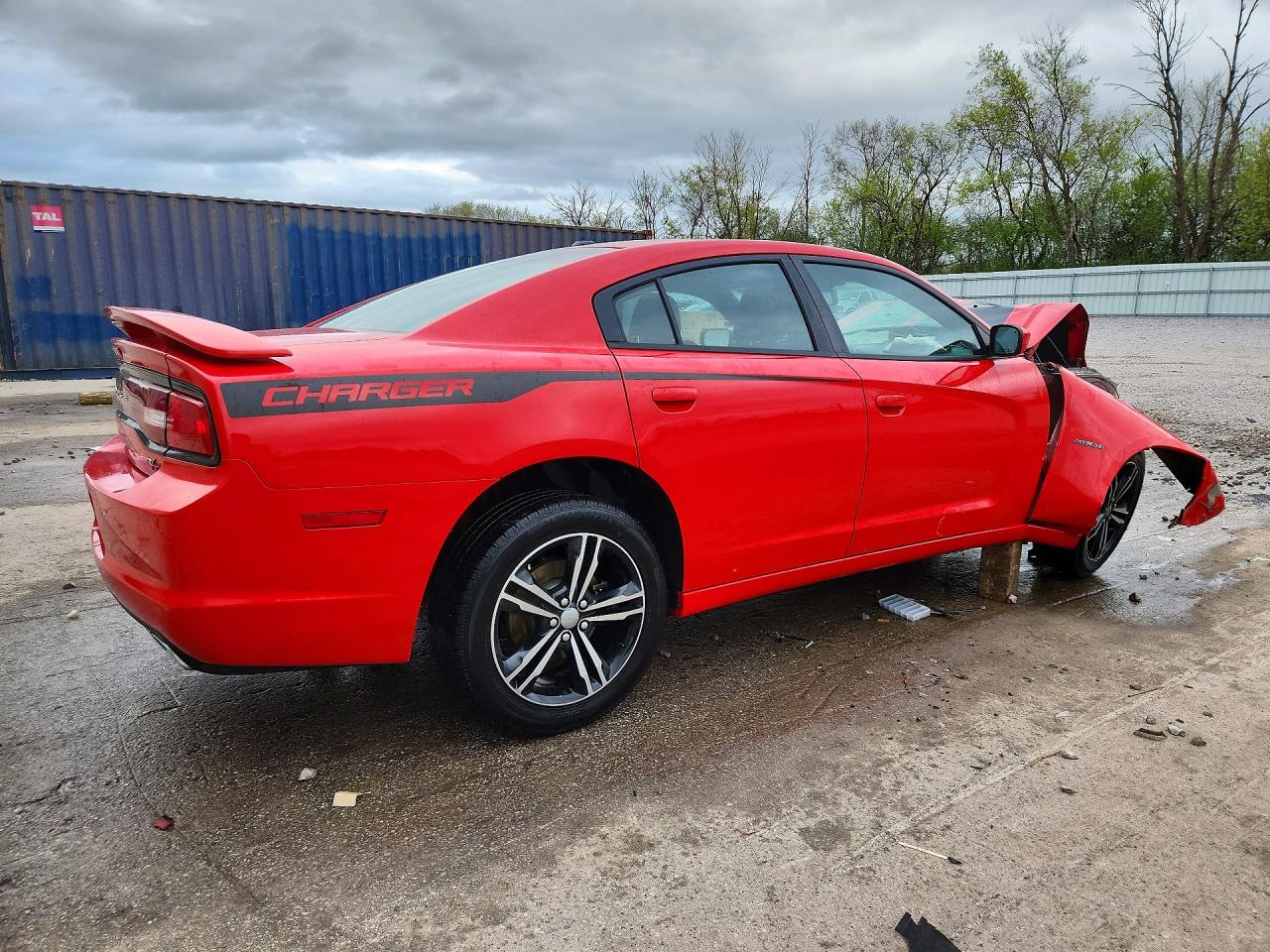 2014 Dodge Charger R Red vin: 2C3CDXDT3EH189765