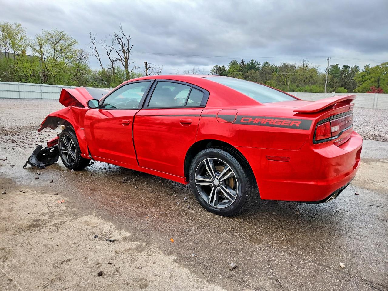 2014 Dodge Charger R Red vin: 2C3CDXDT3EH189765