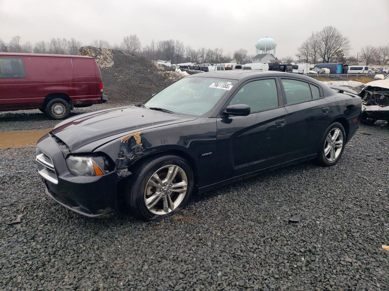 2012 Dodge Charger R Black vin: 2C3CDXDT4CH103926