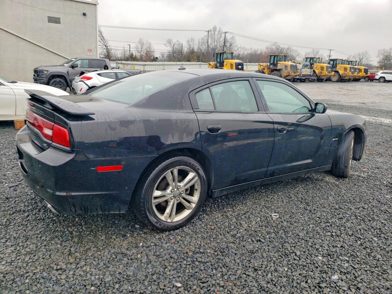 2012 Dodge Charger R Черный vin: 2C3CDXDT4CH103926