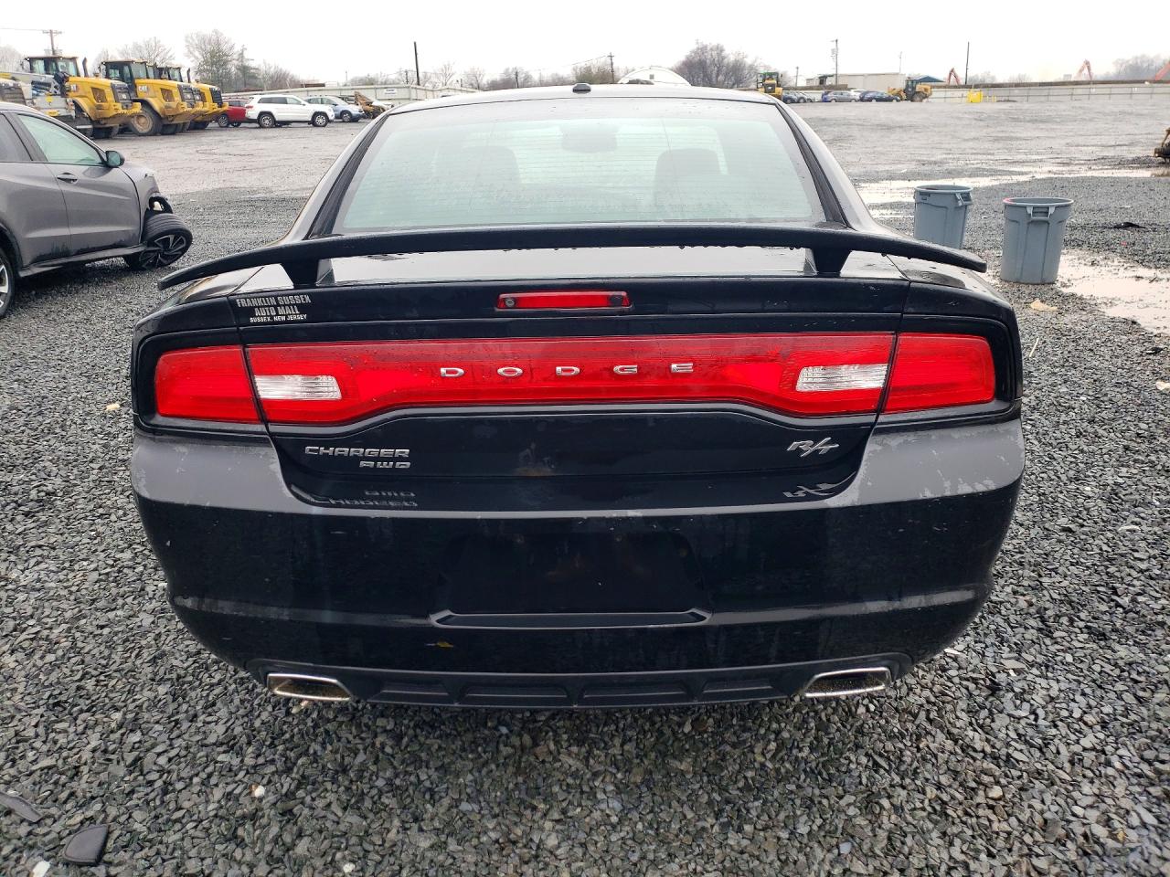 2012 Dodge Charger R Черный vin: 2C3CDXDT4CH103926