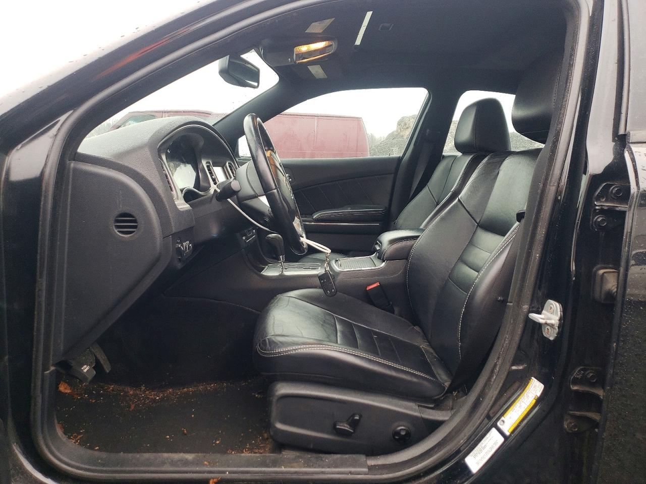 2012 Dodge Charger R Черный vin: 2C3CDXDT4CH103926