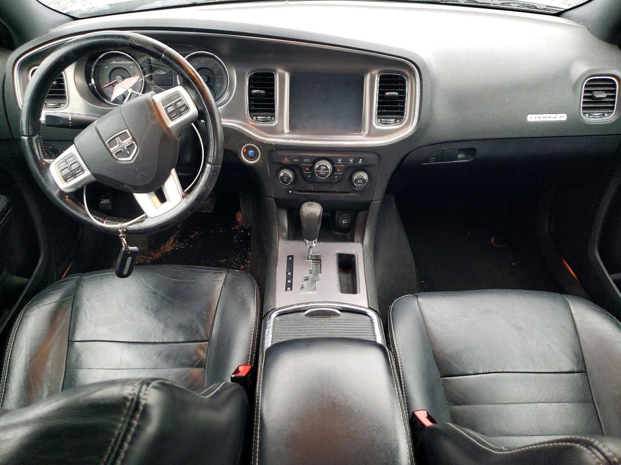 2012 Dodge Charger R Черный vin: 2C3CDXDT4CH103926
