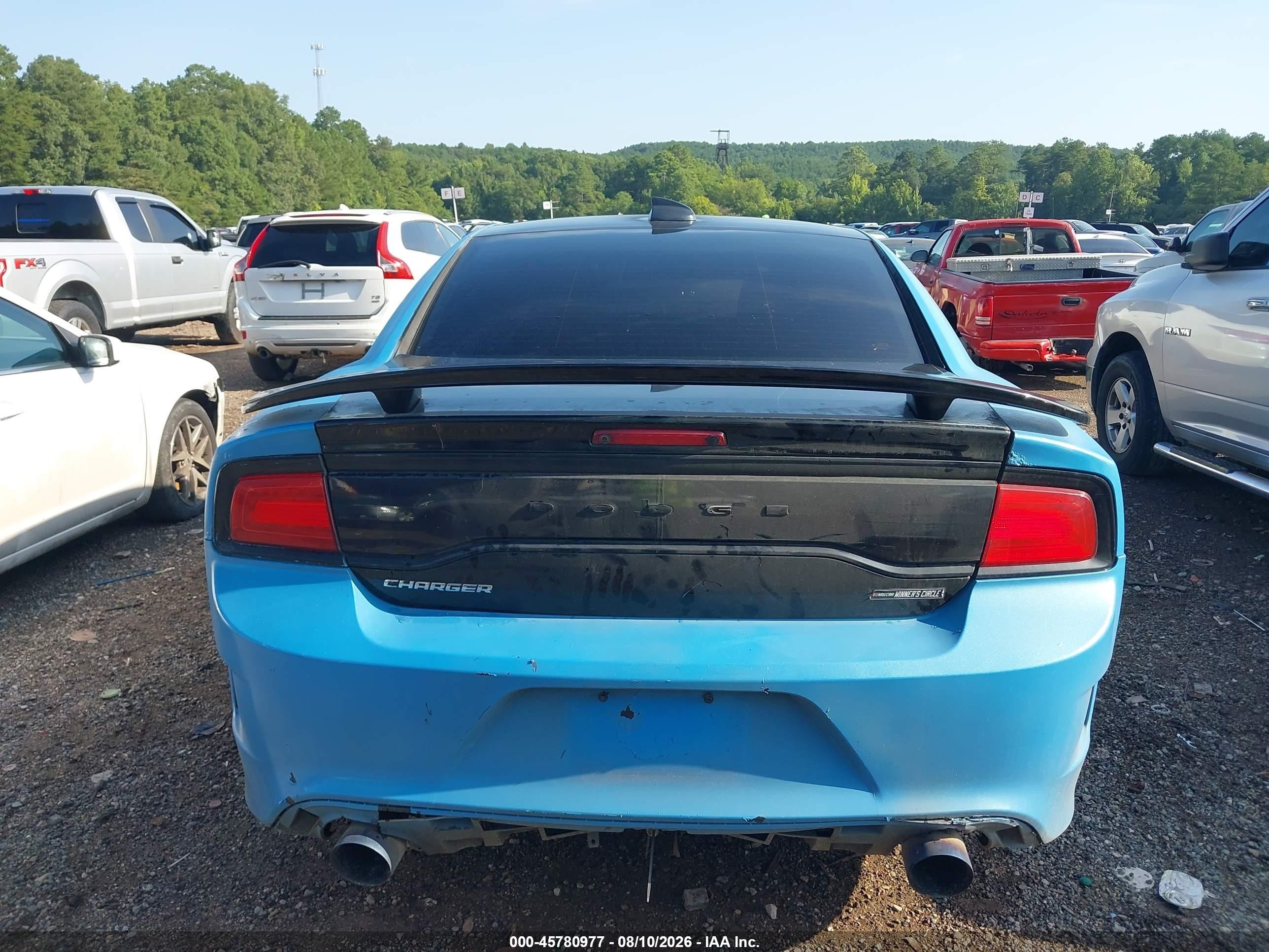 2014 Dodge Charger R/t Plus Blue vin: 2C3CDXDT4EH103041
