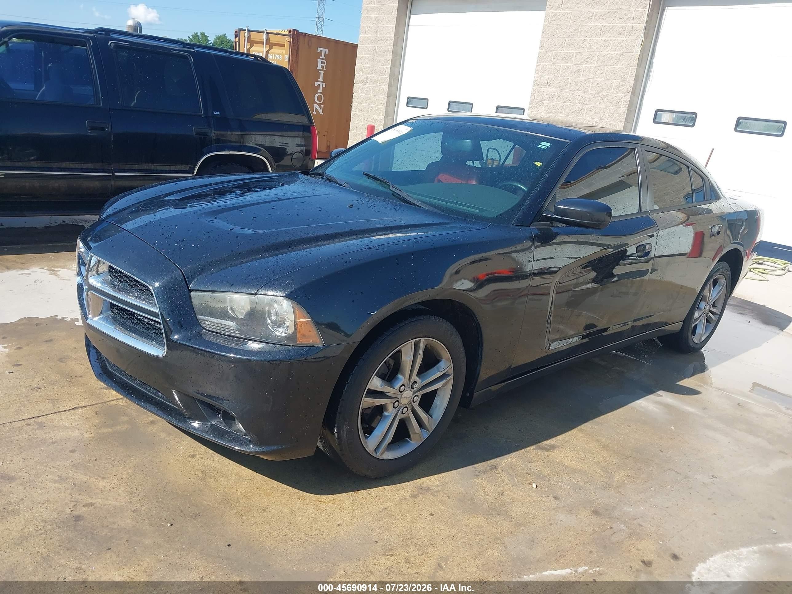2014 Dodge Charger R/t Plus Черный vin: 2C3CDXDT4EH115139