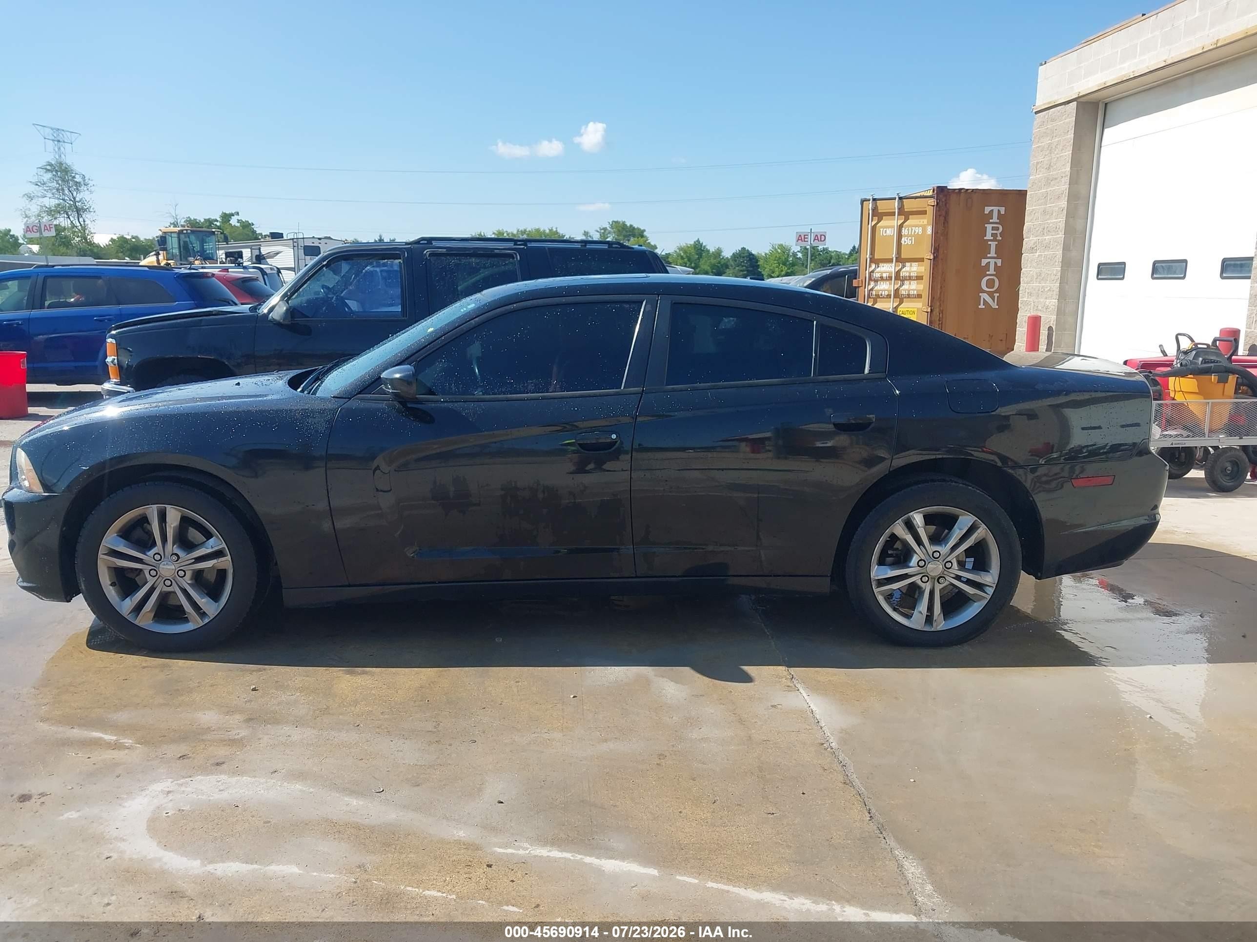 2014 Dodge Charger R/t Plus Черный vin: 2C3CDXDT4EH115139