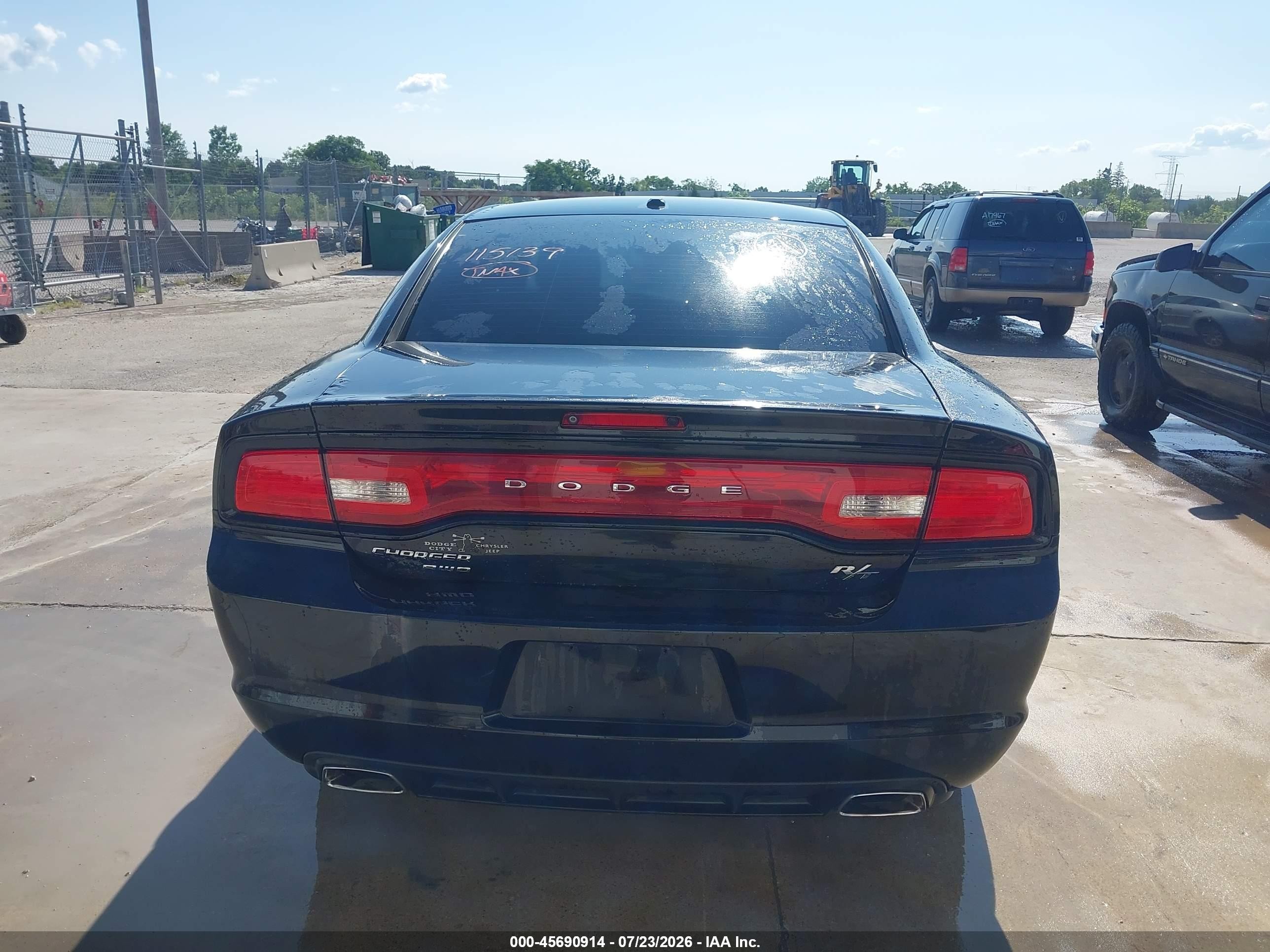 2014 Dodge Charger R/t Plus Черный vin: 2C3CDXDT4EH115139