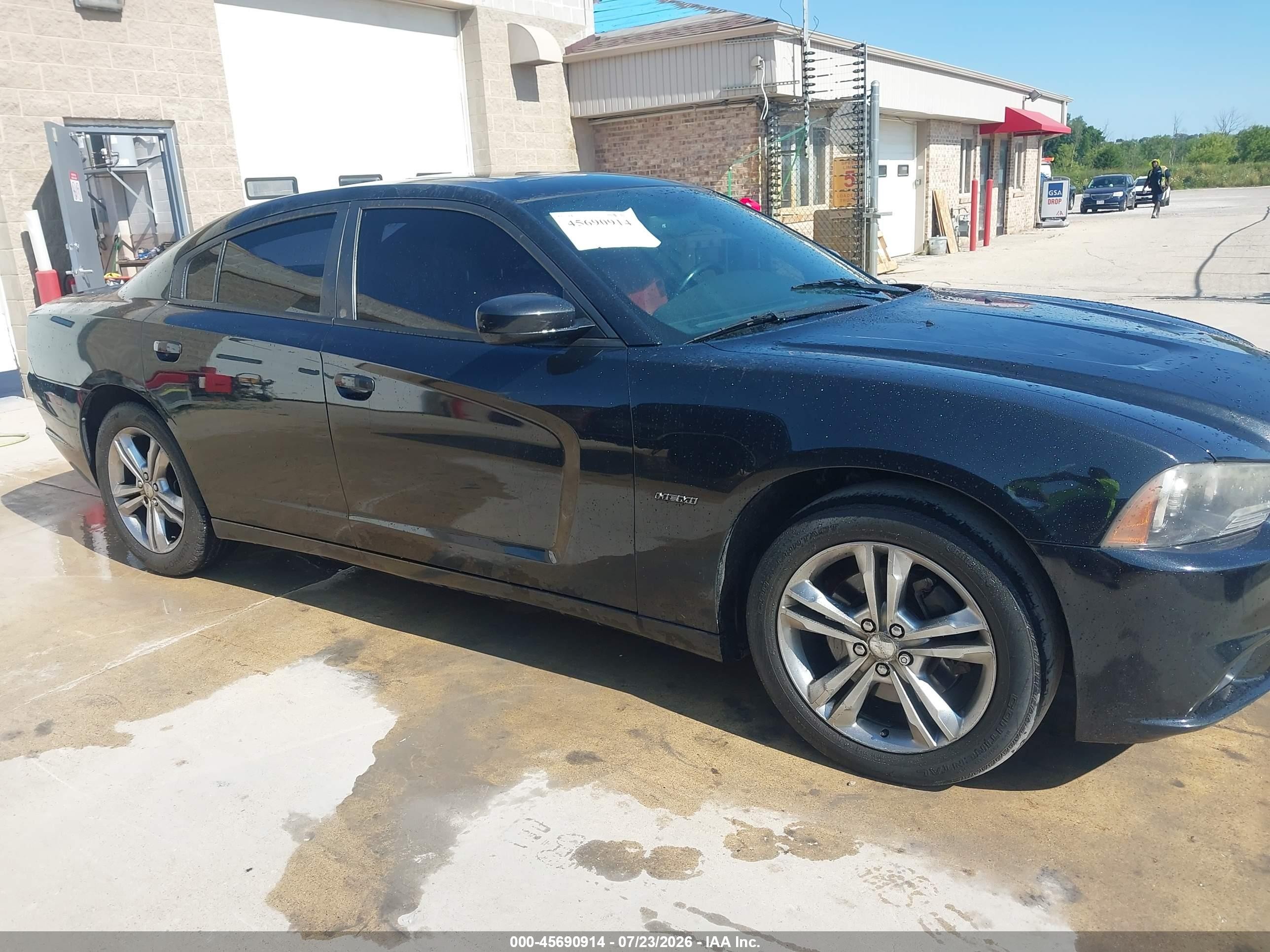 2014 Dodge Charger R/t Plus Черный vin: 2C3CDXDT4EH115139