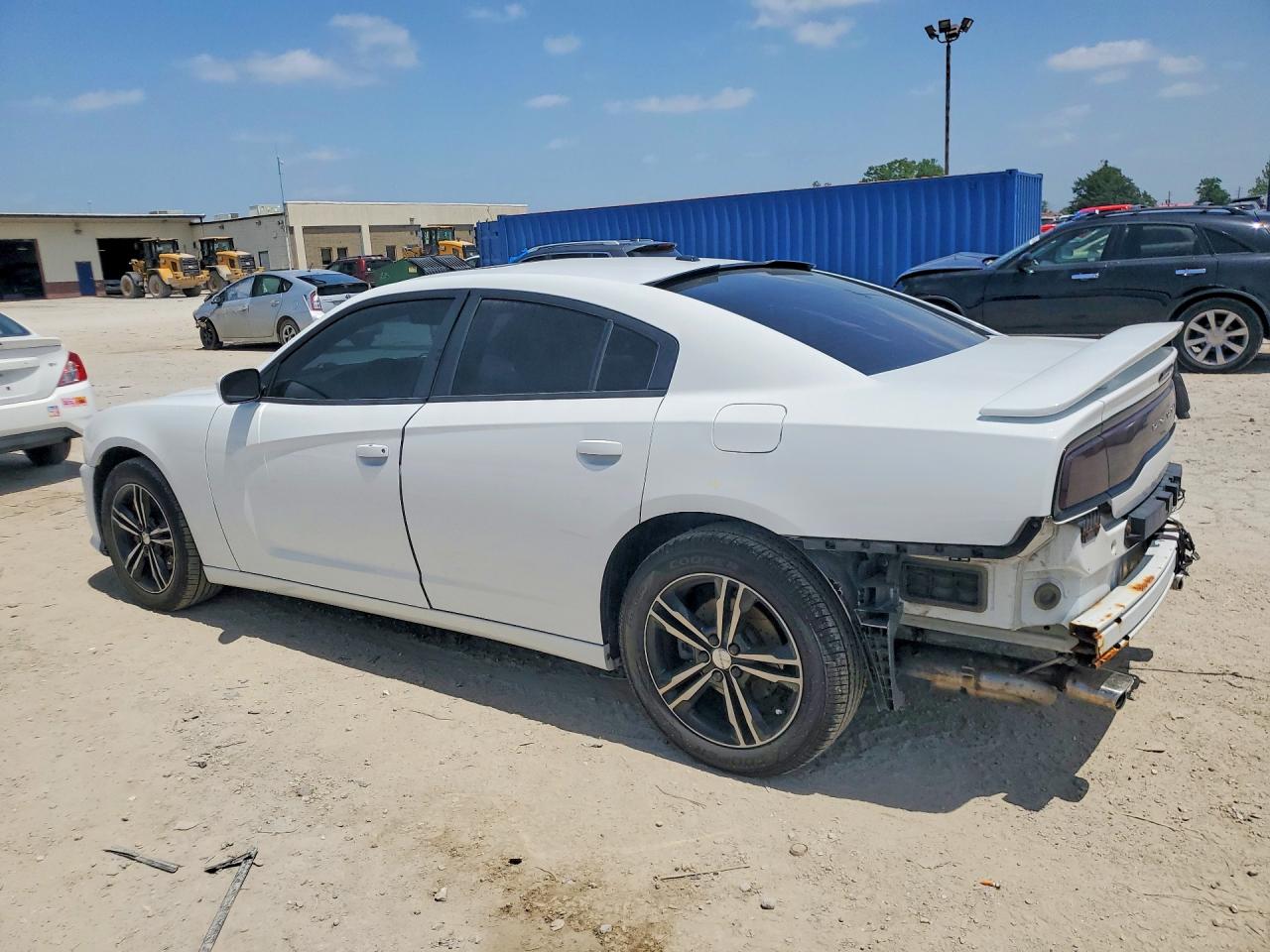 2014 Dodge Charger R/t White vin: 2C3CDXDT4EH242618