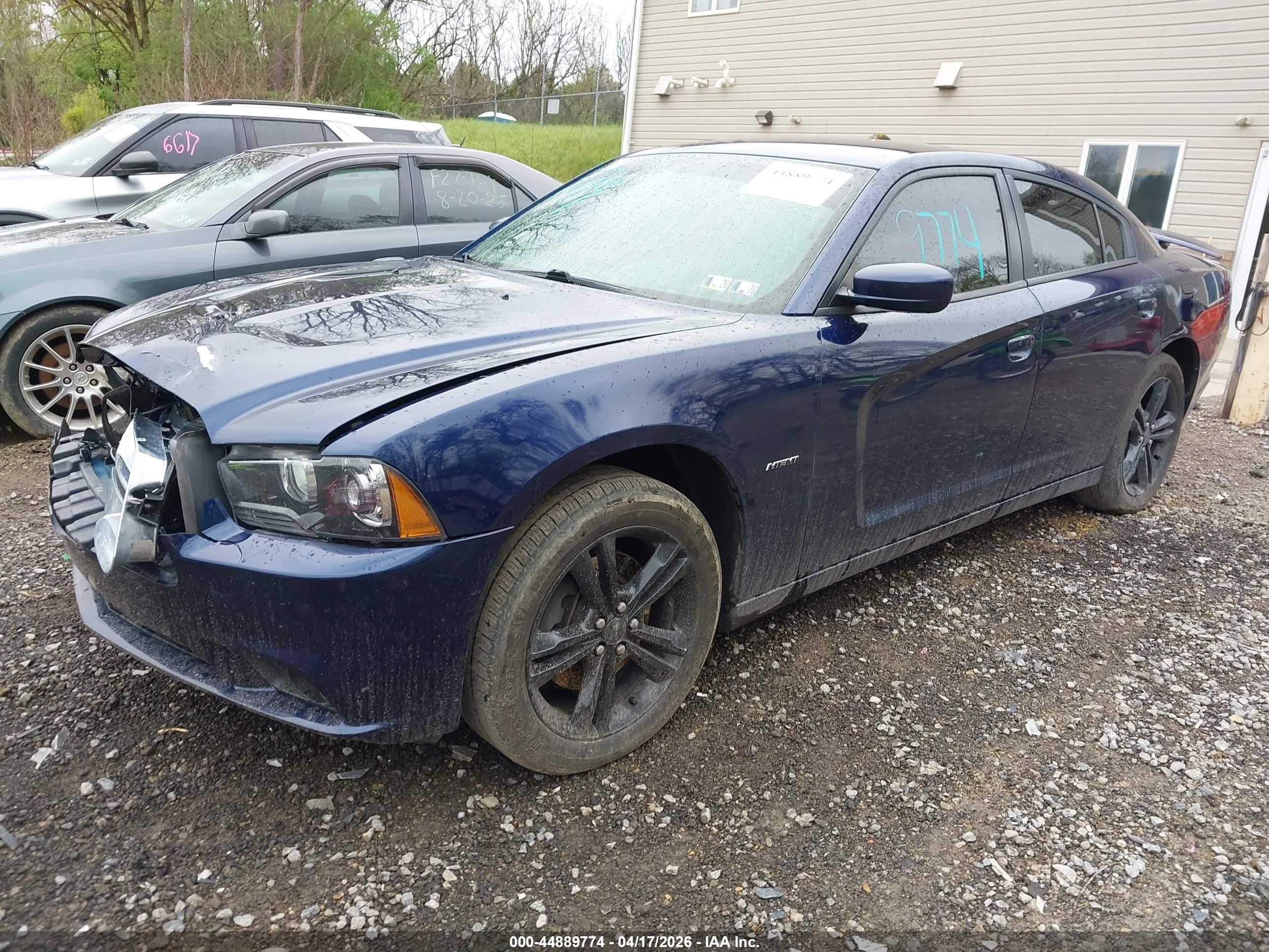 2014 Dodge Charger R/t Plus Navy vin: 2C3CDXDT4EH364895