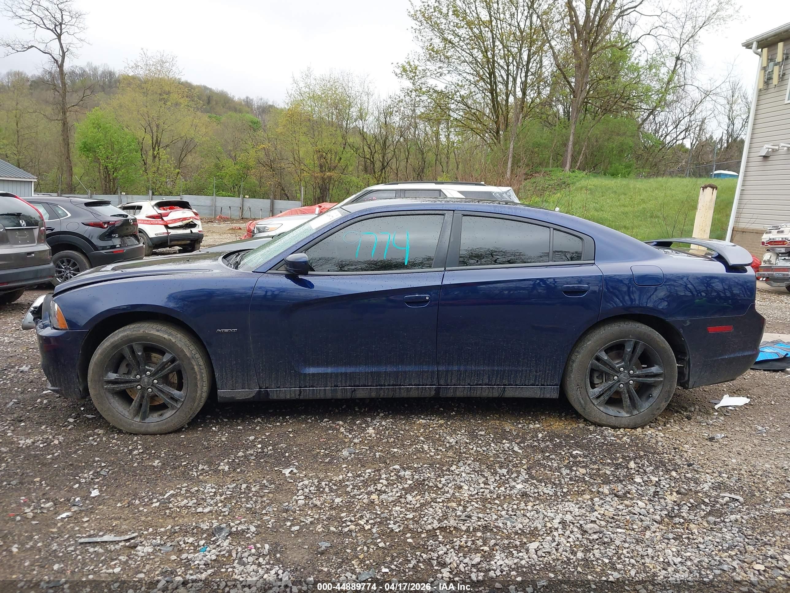 2014 Dodge Charger R/t Plus Navy vin: 2C3CDXDT4EH364895