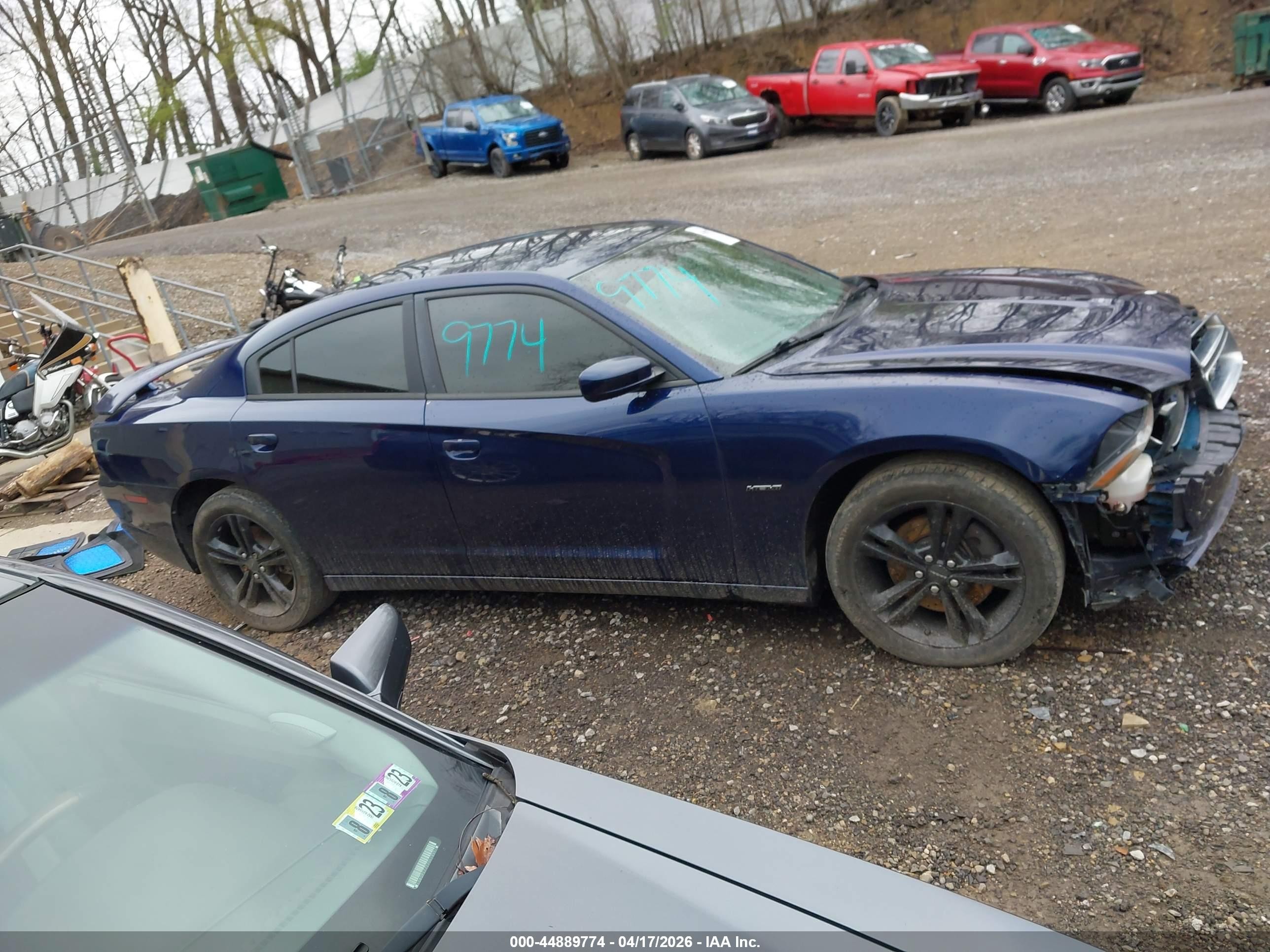 2014 Dodge Charger R/t Plus Navy vin: 2C3CDXDT4EH364895