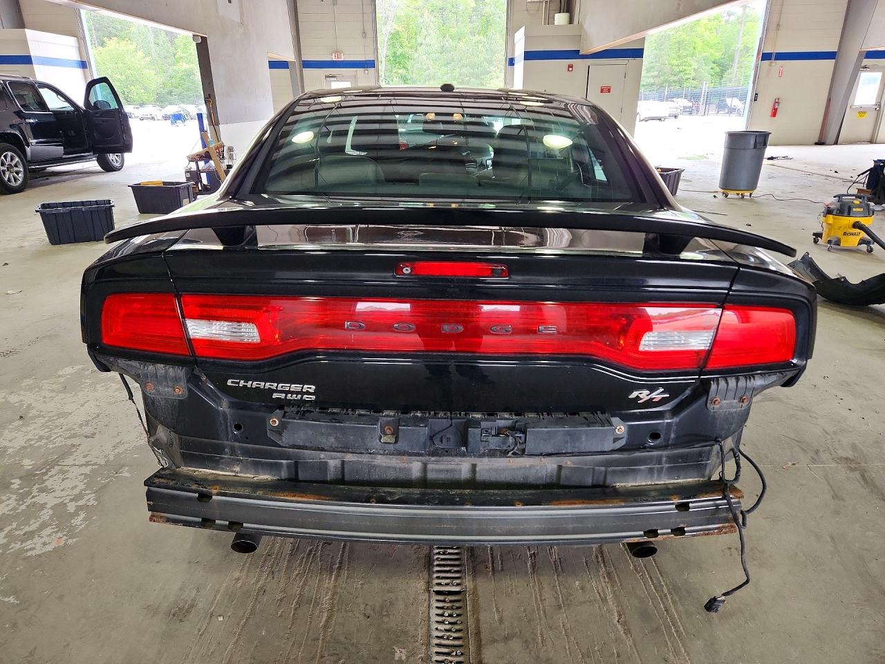 2014 Dodge Charger R Black vin: 2C3CDXDT5EH115005
