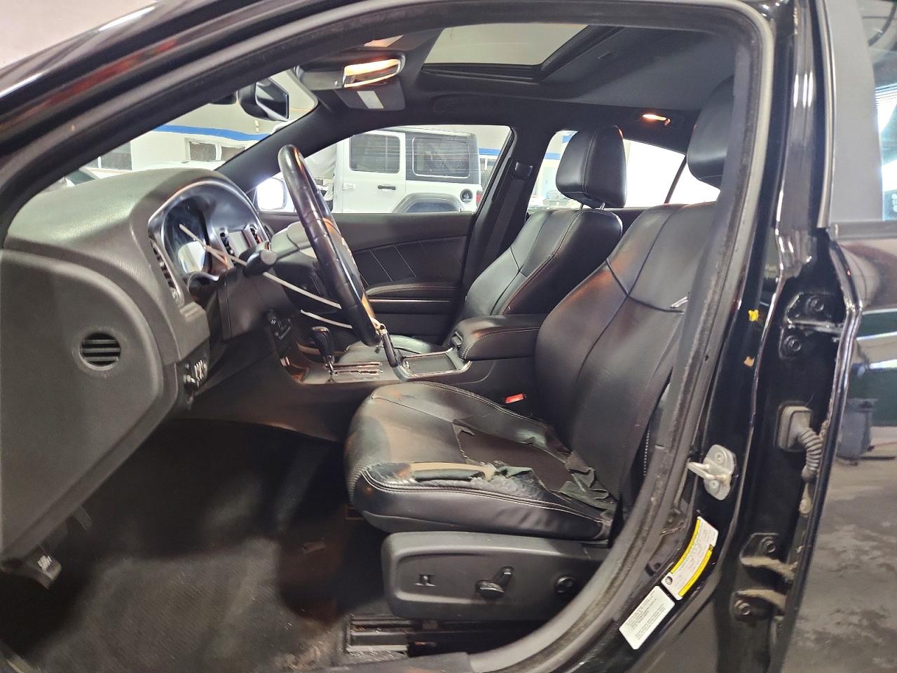 2014 Dodge Charger R Black vin: 2C3CDXDT5EH115005