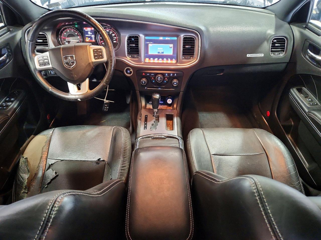 2014 Dodge Charger R Black vin: 2C3CDXDT5EH115005