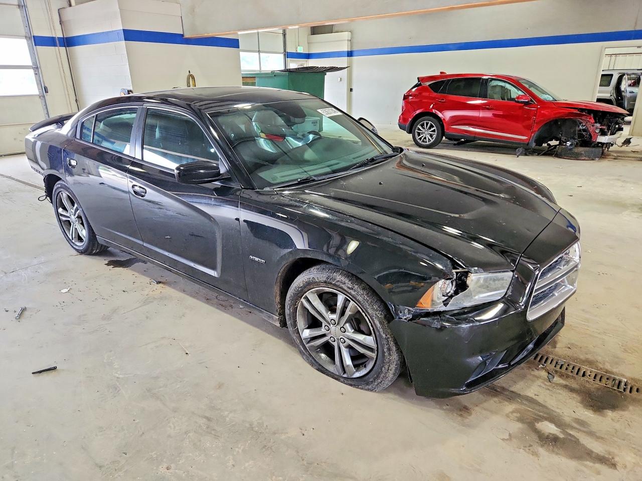 2014 Dodge Charger R Black vin: 2C3CDXDT5EH115005