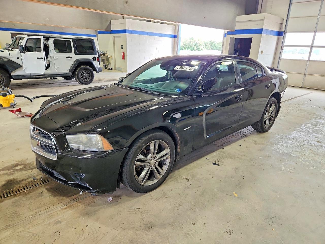 2014 Dodge Charger R Black vin: 2C3CDXDT5EH115005