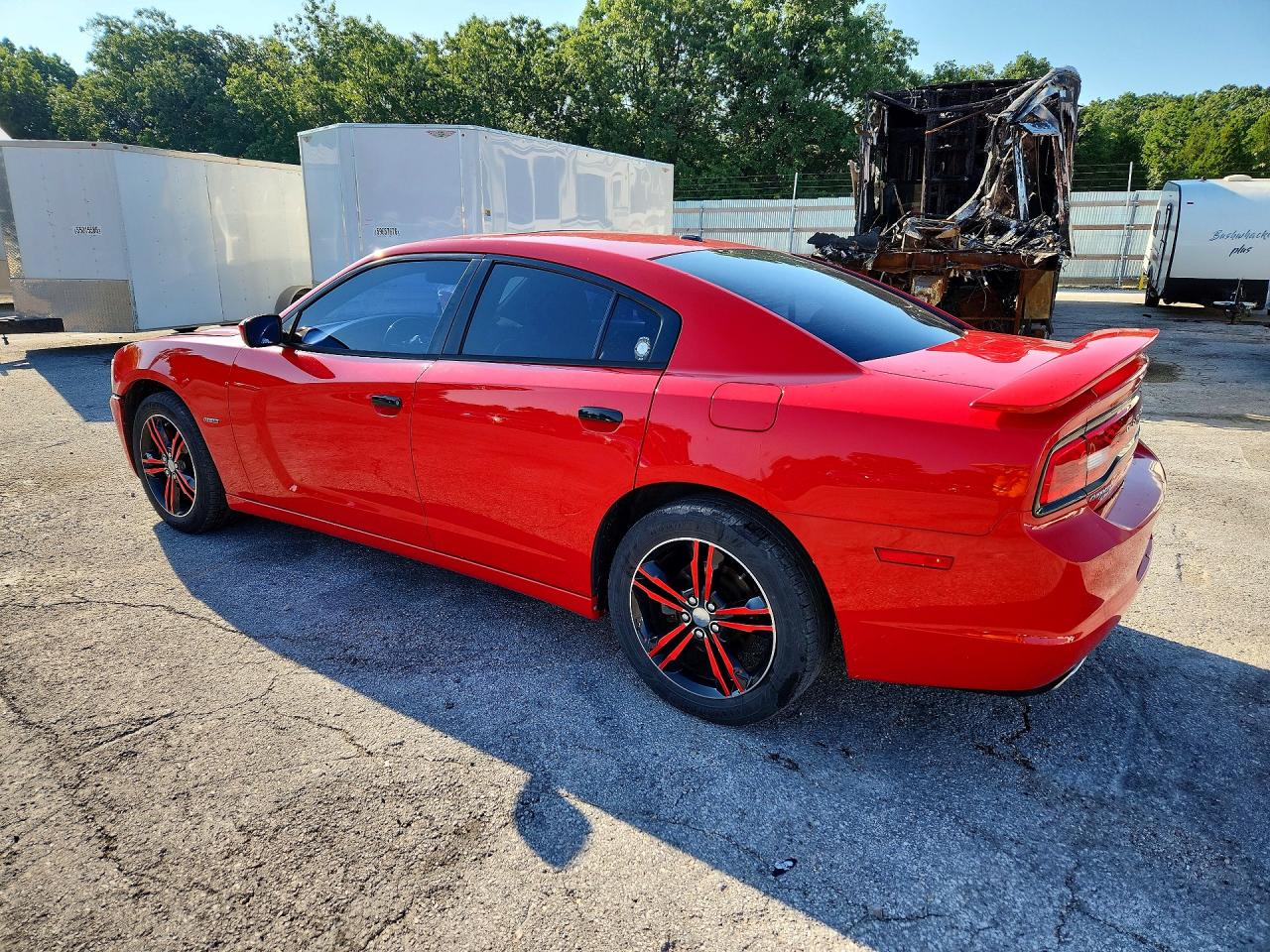2014 Dodge Charger R/t Red vin: 2C3CDXDT5EH178301