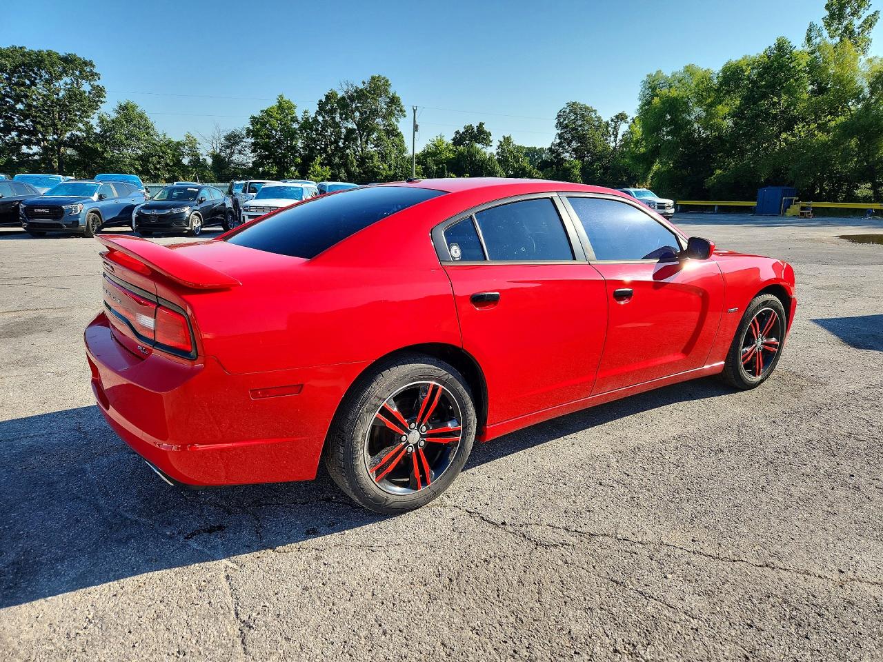 2014 Dodge Charger R/t Red vin: 2C3CDXDT5EH178301