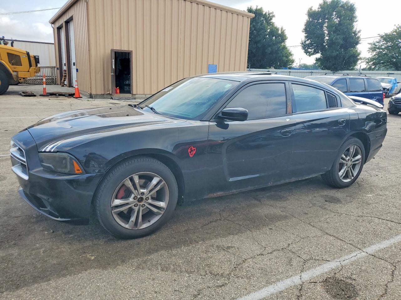 2012 Dodge Charger R Black vin: 2C3CDXDT6CH172990