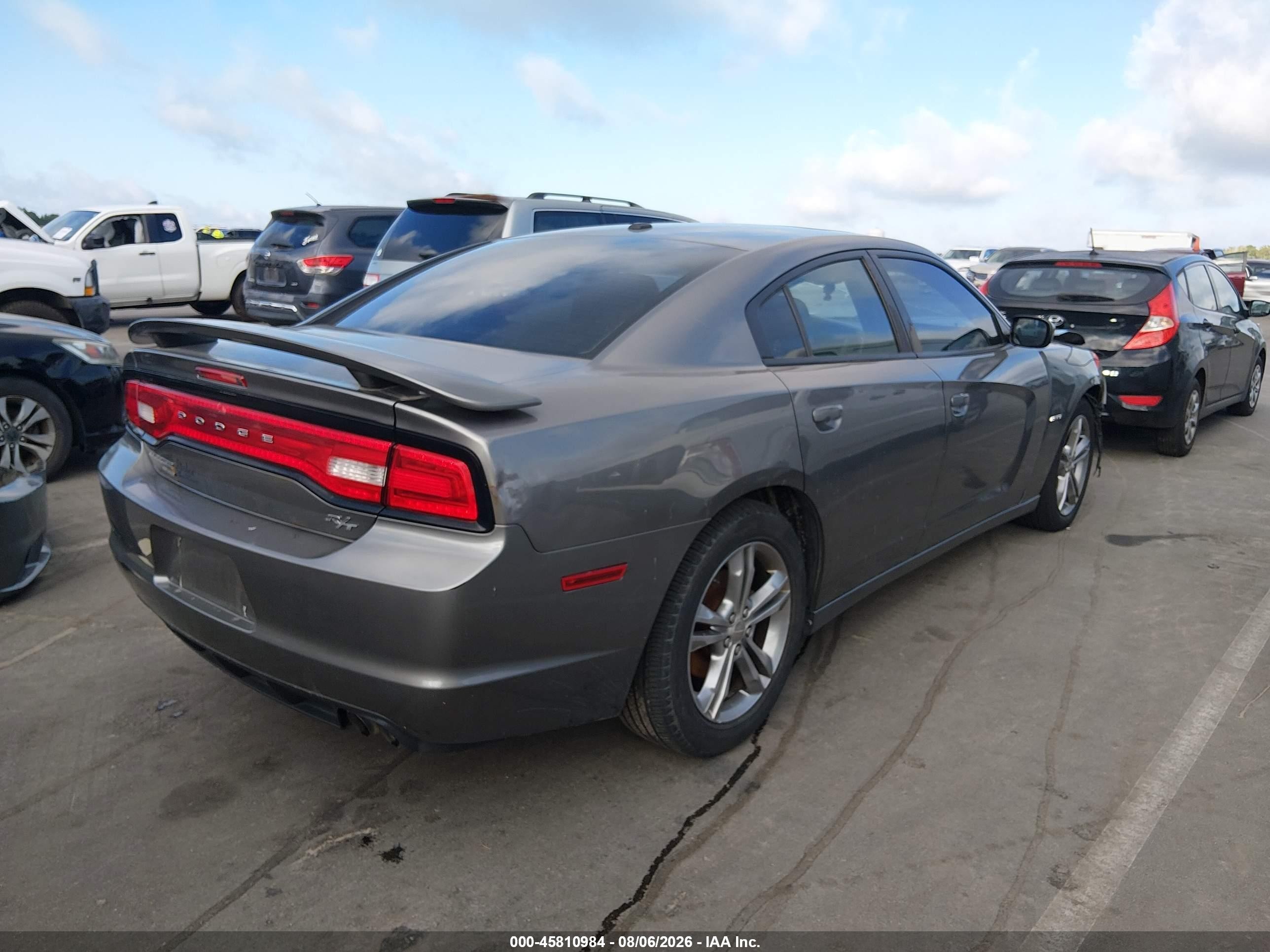 2012 Dodge Charger R/t Gray vin: 2C3CDXDT6CH184511