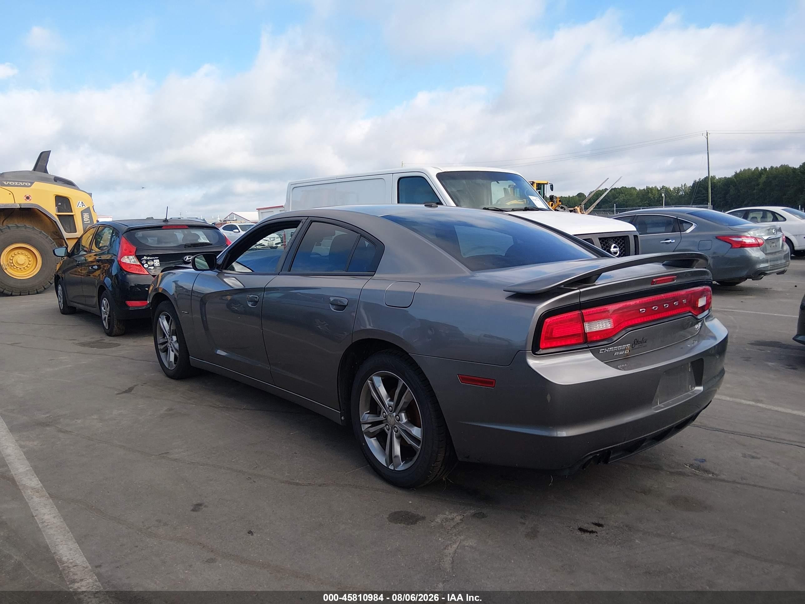 2012 Dodge Charger R/t Gray vin: 2C3CDXDT6CH184511