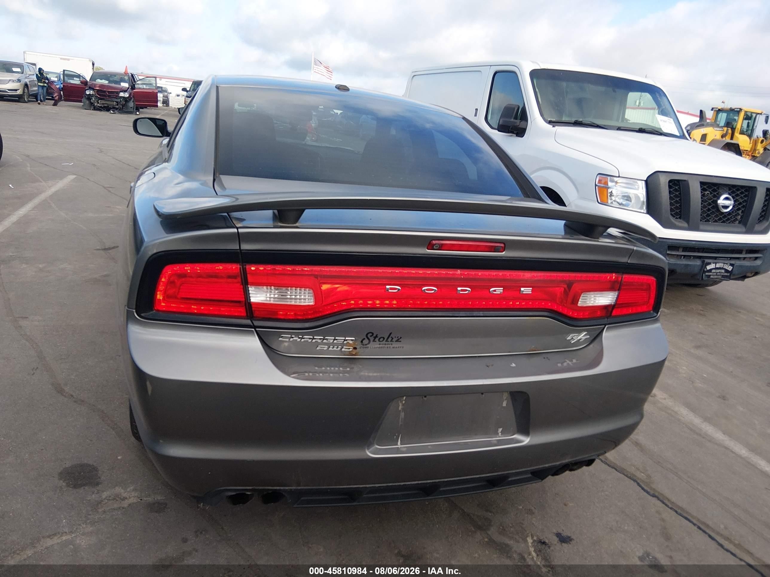 2012 Dodge Charger R/t Gray vin: 2C3CDXDT6CH184511