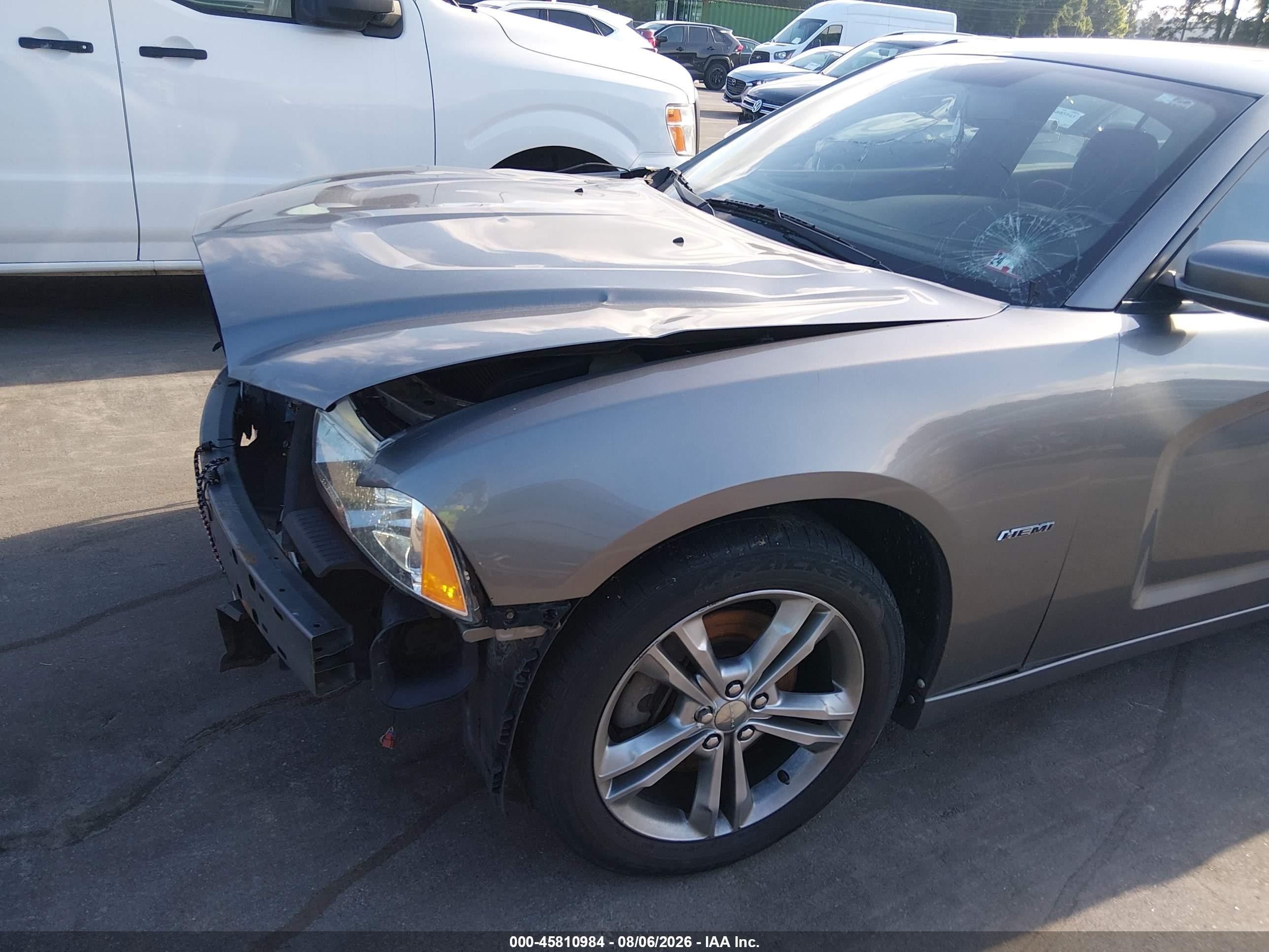 2012 Dodge Charger R/t Gray vin: 2C3CDXDT6CH184511