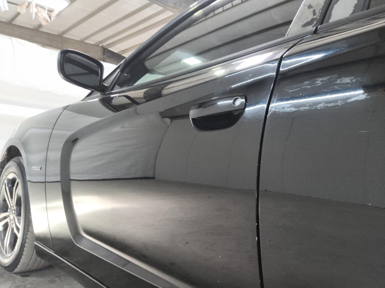 2013 Dodge Charger R/t Black vin: 2C3CDXDT6DH610604 Damage: Left Front Door, Dent(S) W/ Paint Dmg, 3 To 4 Inches