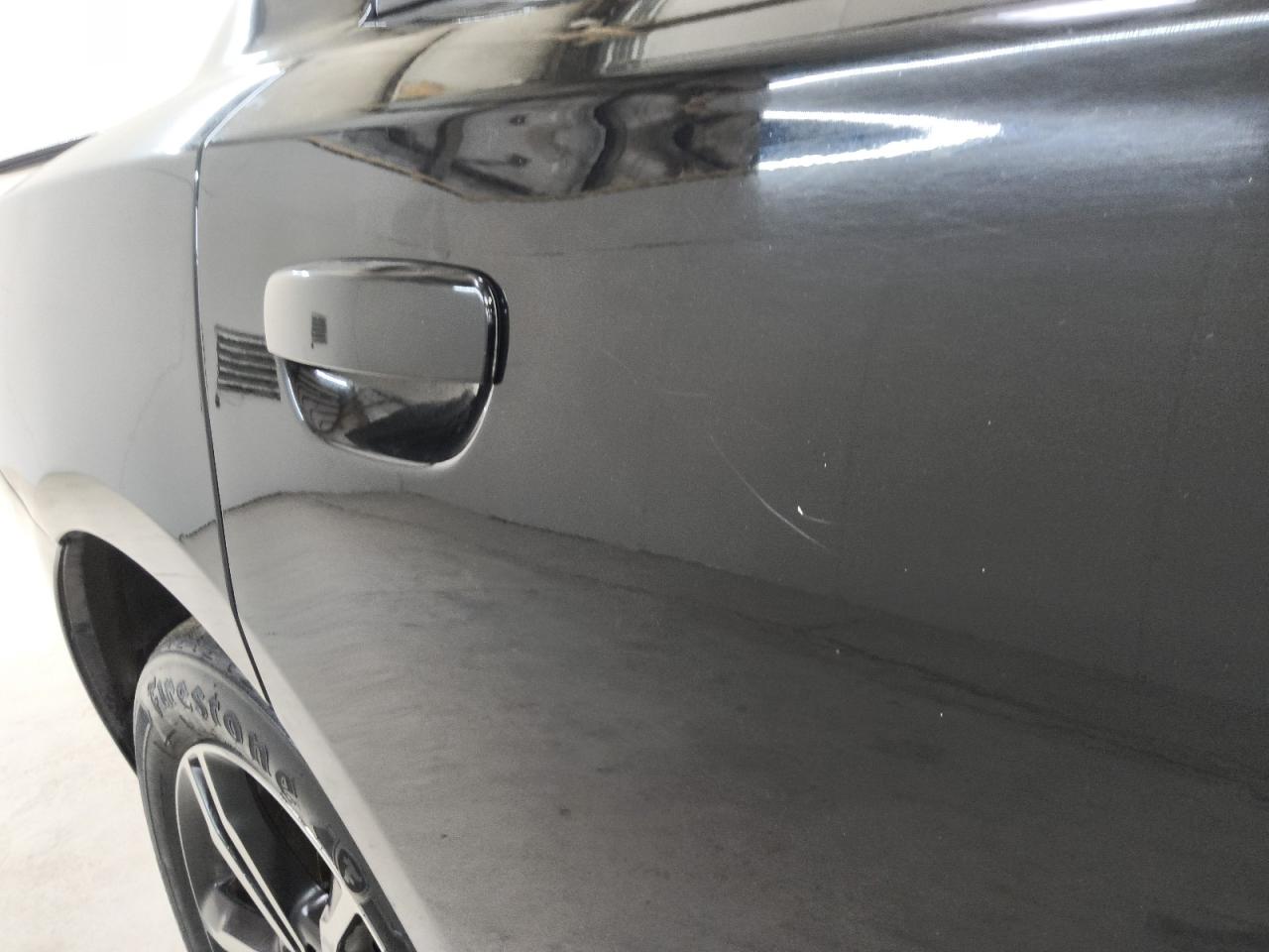 2013 Dodge Charger R/t Black vin: 2C3CDXDT6DH610604 Damage: Right Rear Door, Heavy Scratch, 3 To 4 Inches