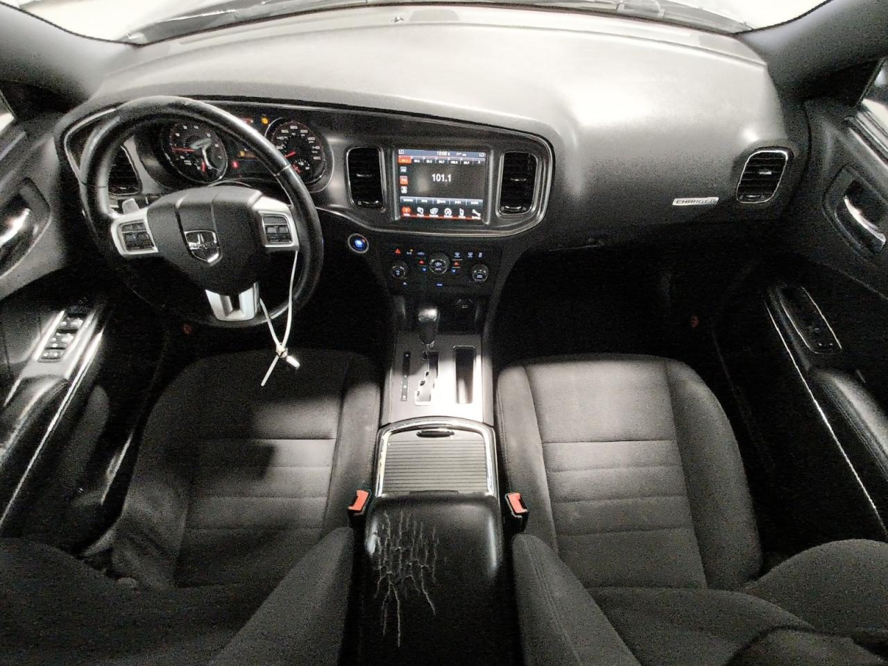2013 Dodge Charger R/t Black vin: 2C3CDXDT6DH610604 Damage: Console Cover, Torn, > 12 Inches