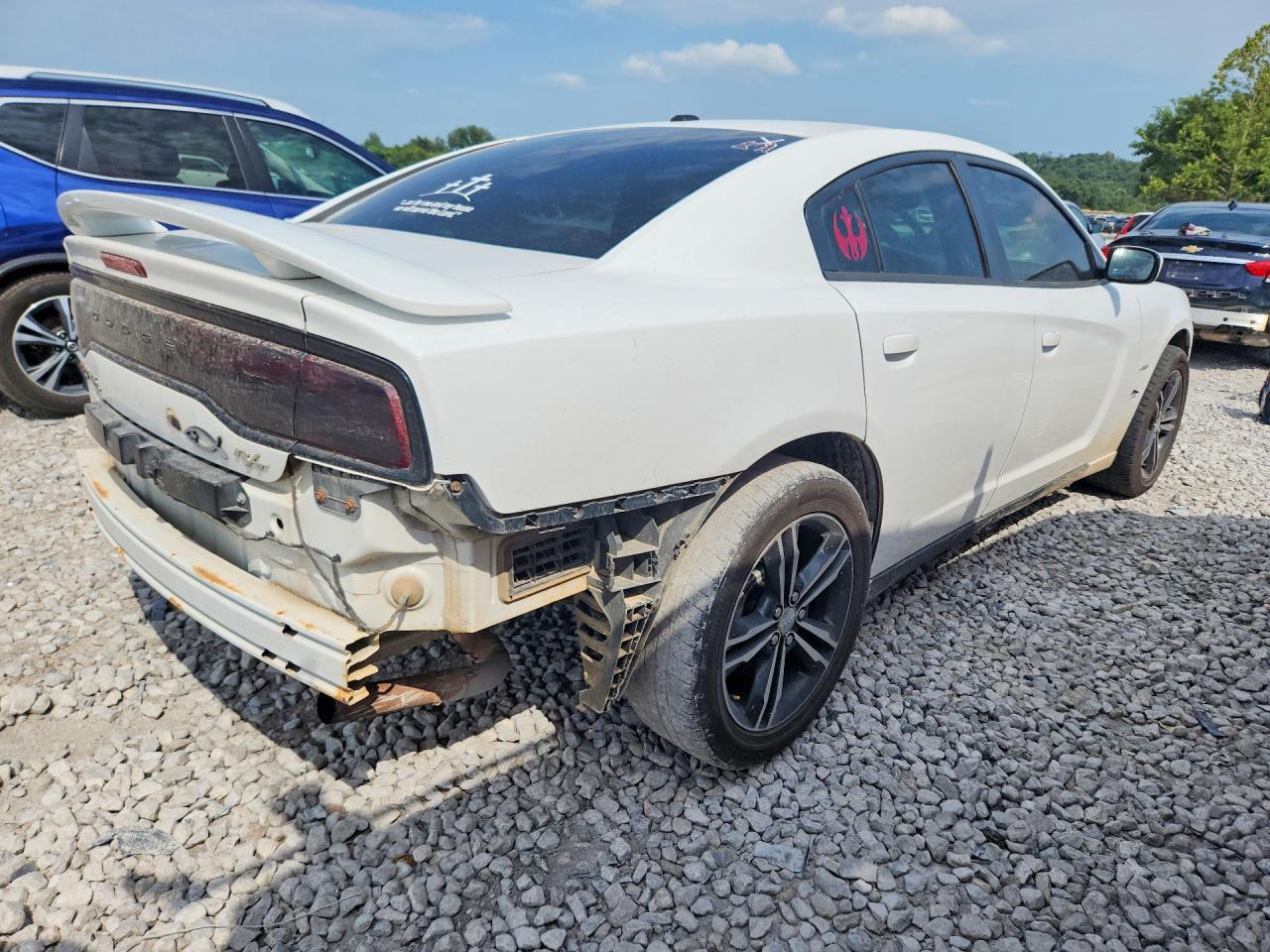 2014 Dodge Charger R/t Белый vin: 2C3CDXDT6EH242569