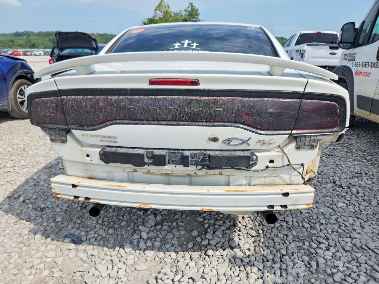 2014 Dodge Charger R/t Белый vin: 2C3CDXDT6EH242569