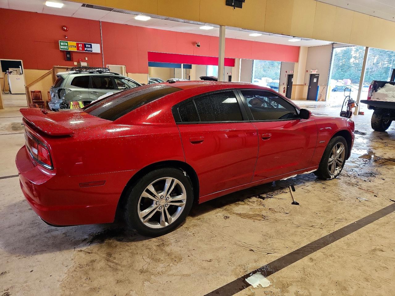 2012 Dodge Charger R/t Red vin: 2C3CDXDT7CH107114