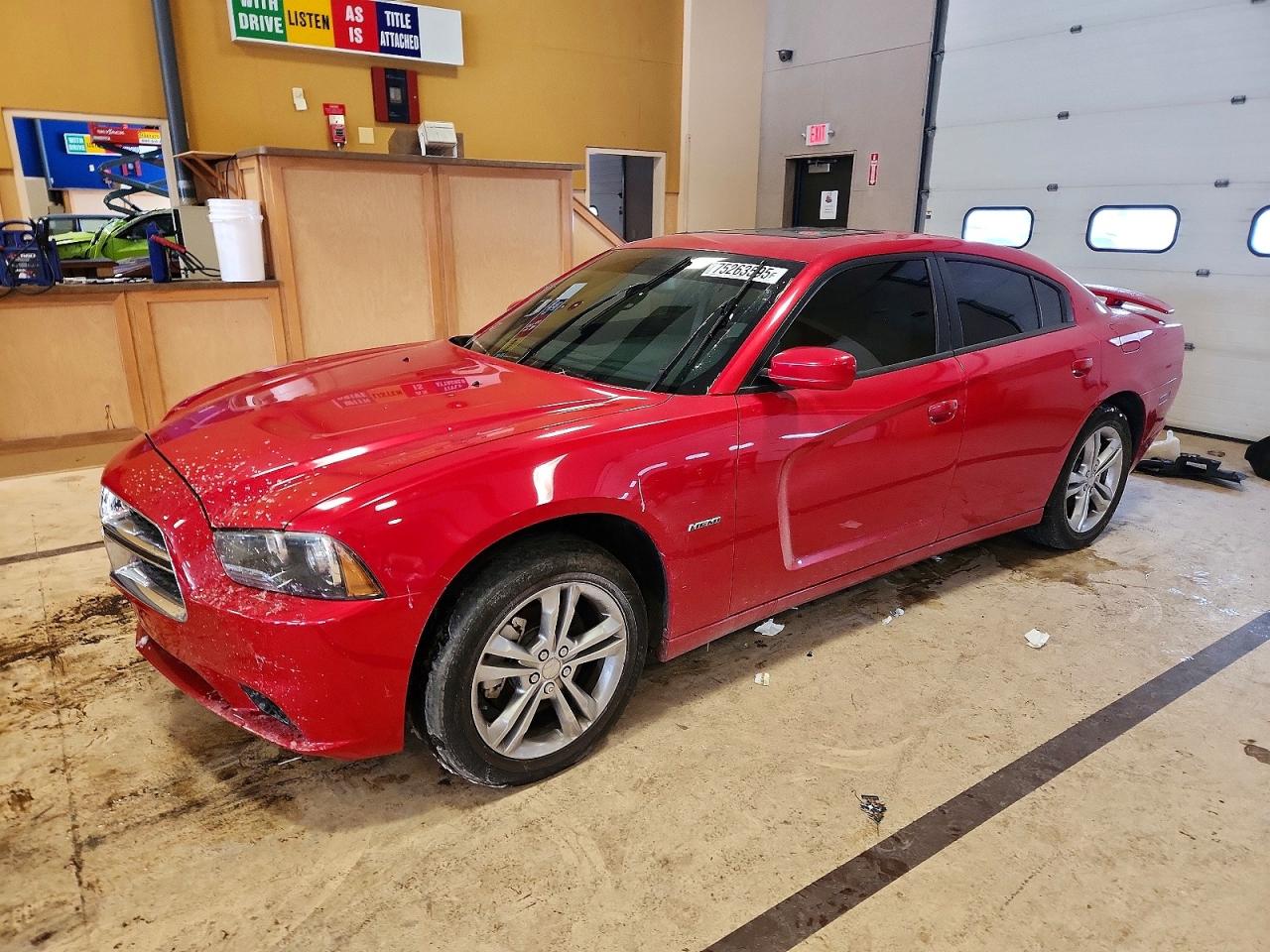 2012 Dodge Charger R/t Red vin: 2C3CDXDT7CH107114