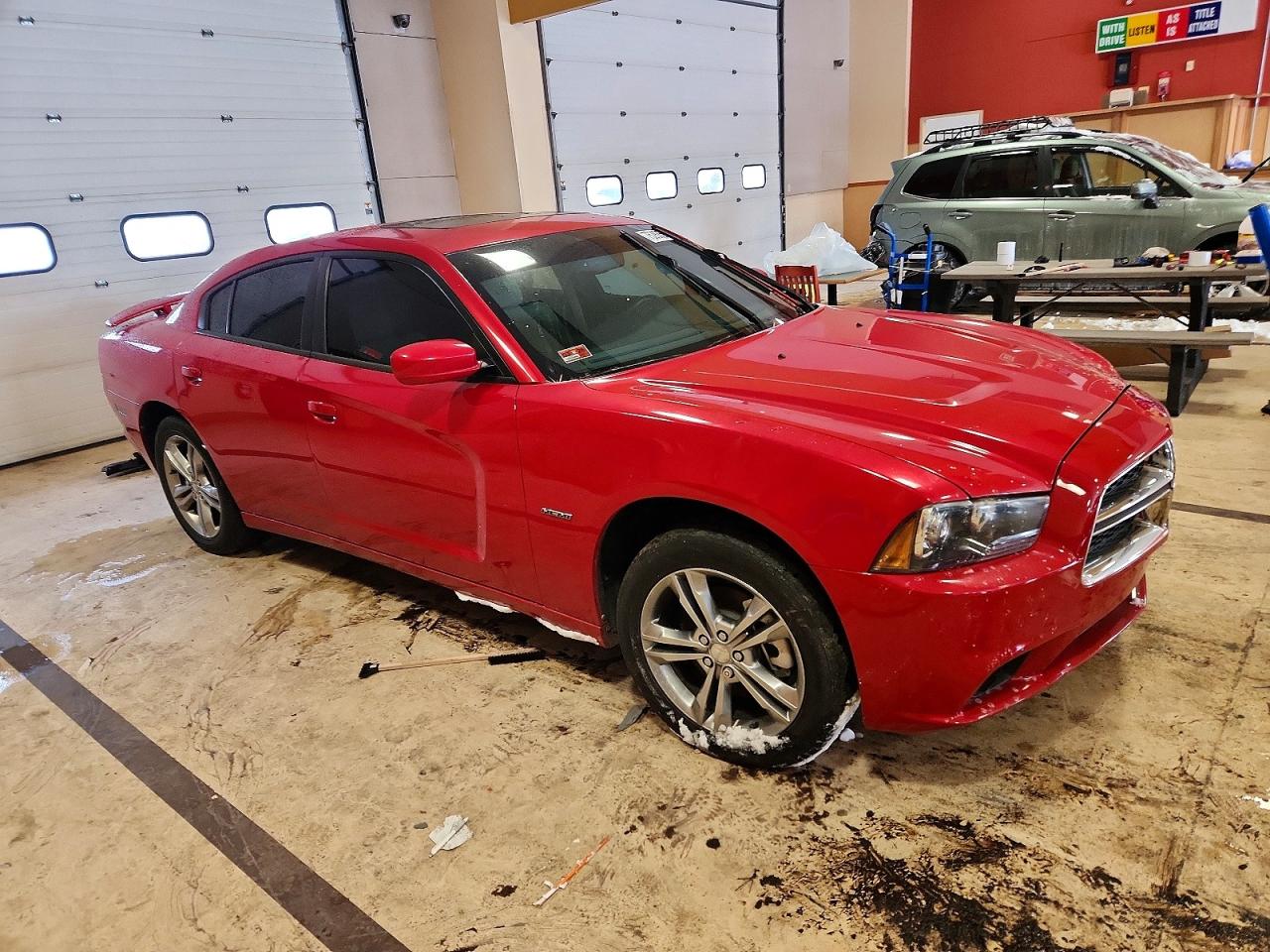 2012 Dodge Charger R/t Red vin: 2C3CDXDT7CH107114