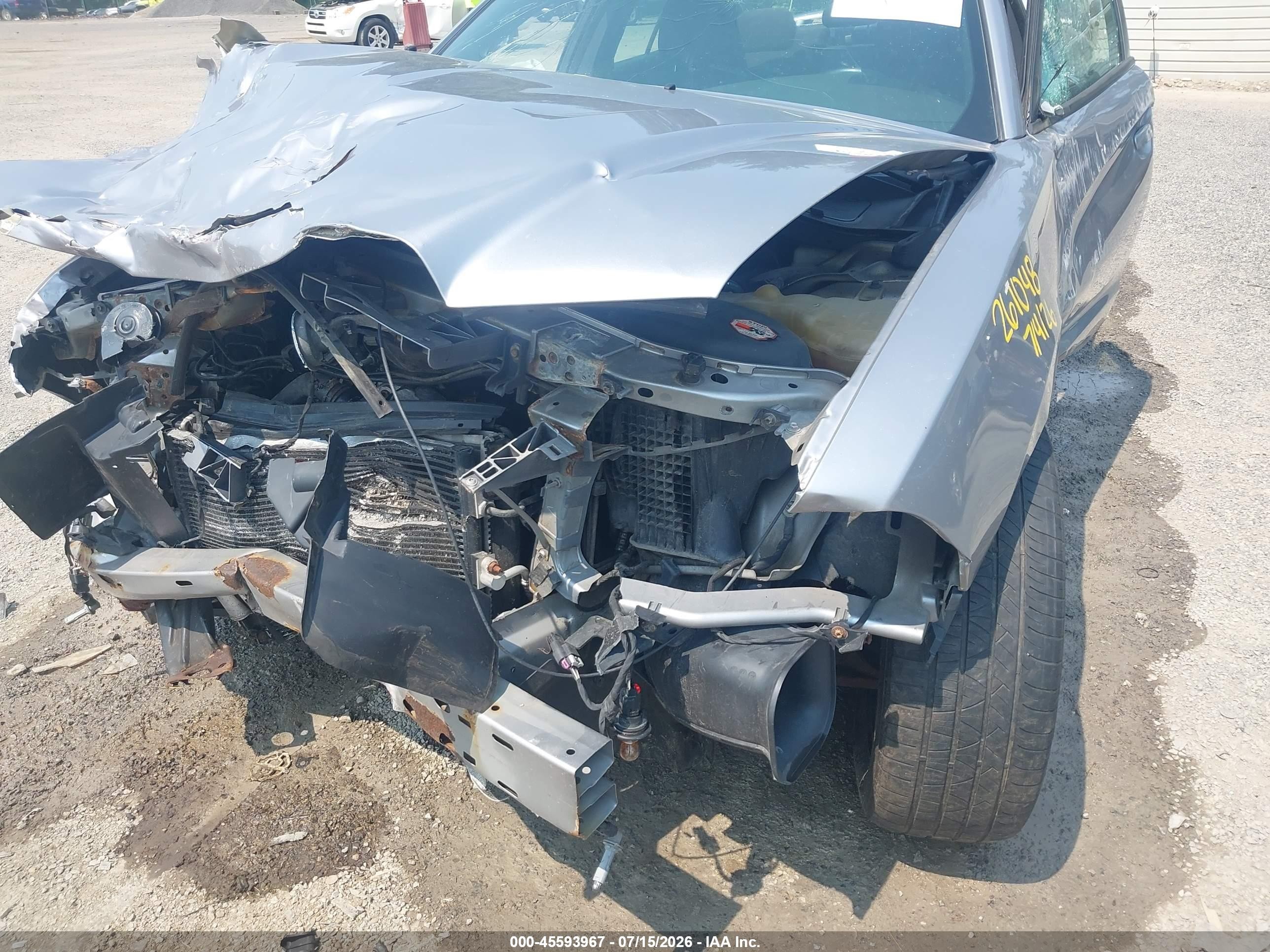 2013 Dodge Charger R/t Silver vin: 2C3CDXDT7DH633650